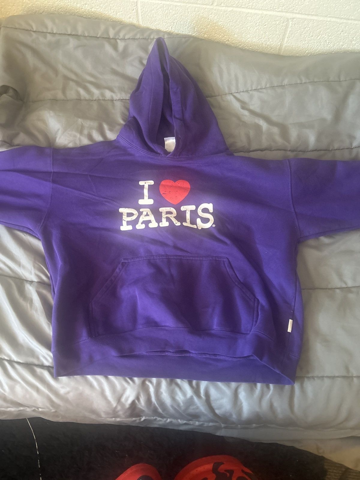 Vintage I ❤️ Paris sweatshirt Size US L / EU 52-54 / 3 - 1 Thumbnail