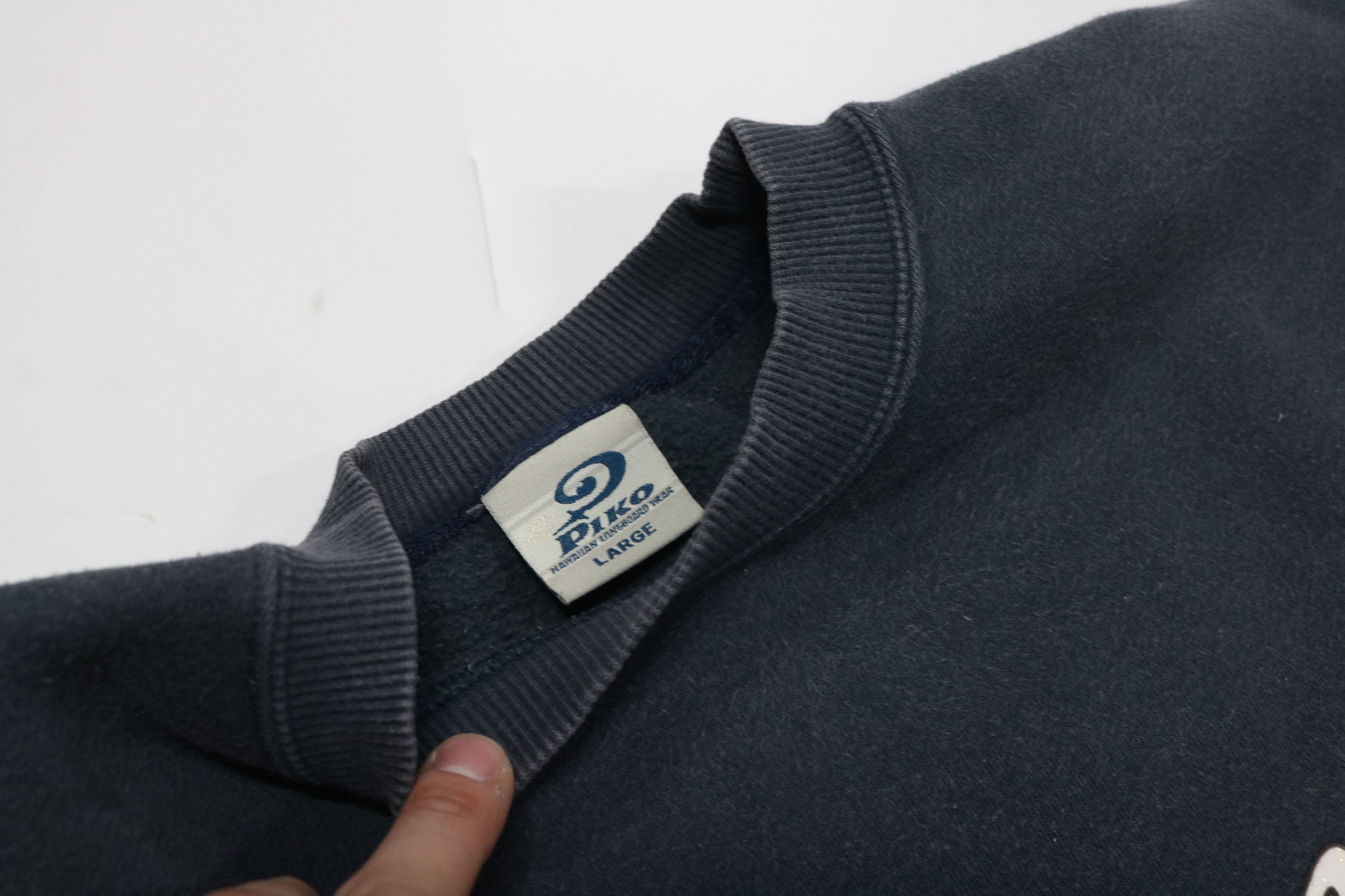 Vintage PIKO 90s Vintage Aged Fleece Sweatshirt Size US M / EU 48-50 / 2 - 7 Thumbnail