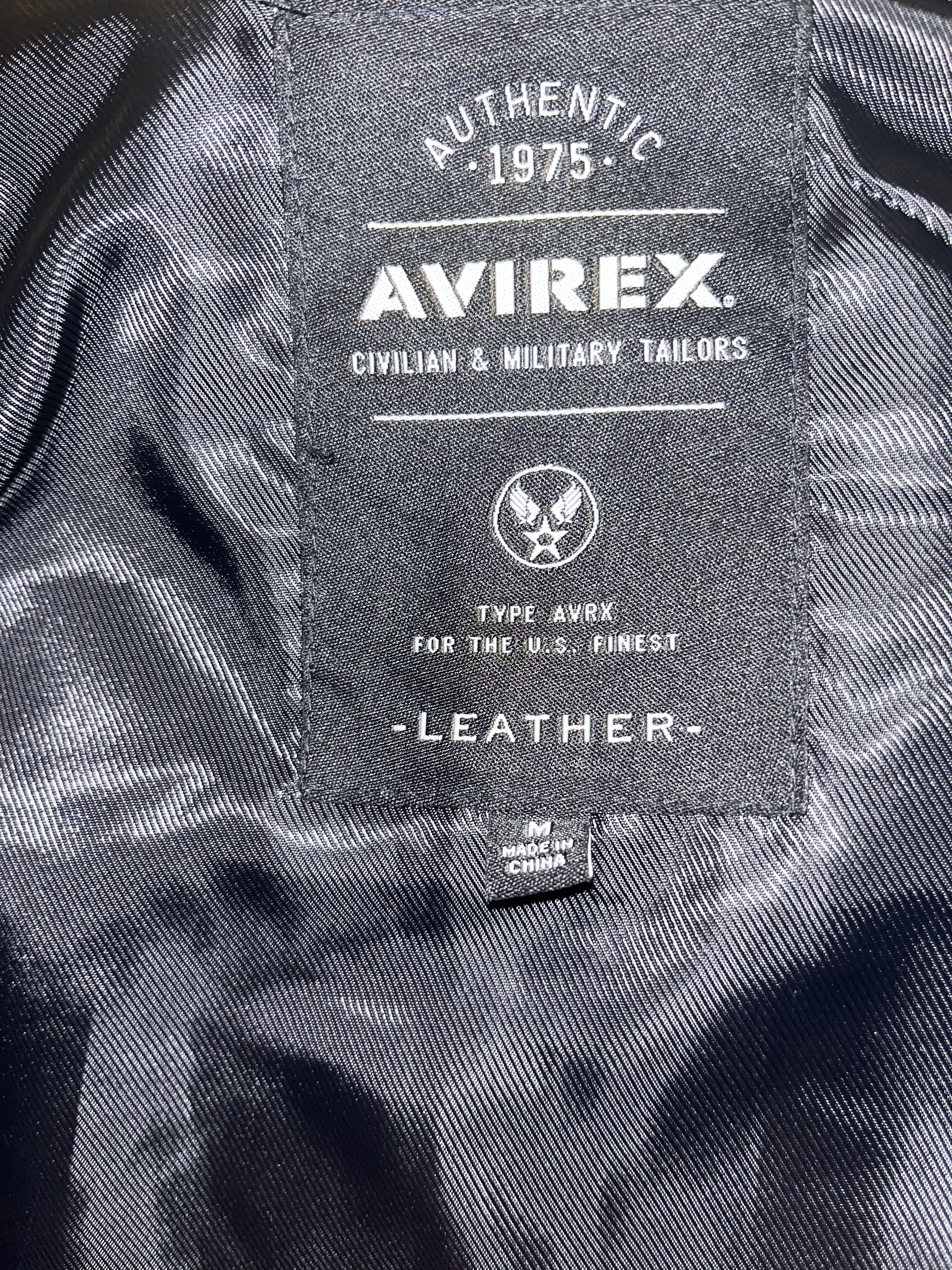 Avirex Avirex men’s icon leather jacket Size US M / EU 48-50 / 2 - 10 Thumbnail