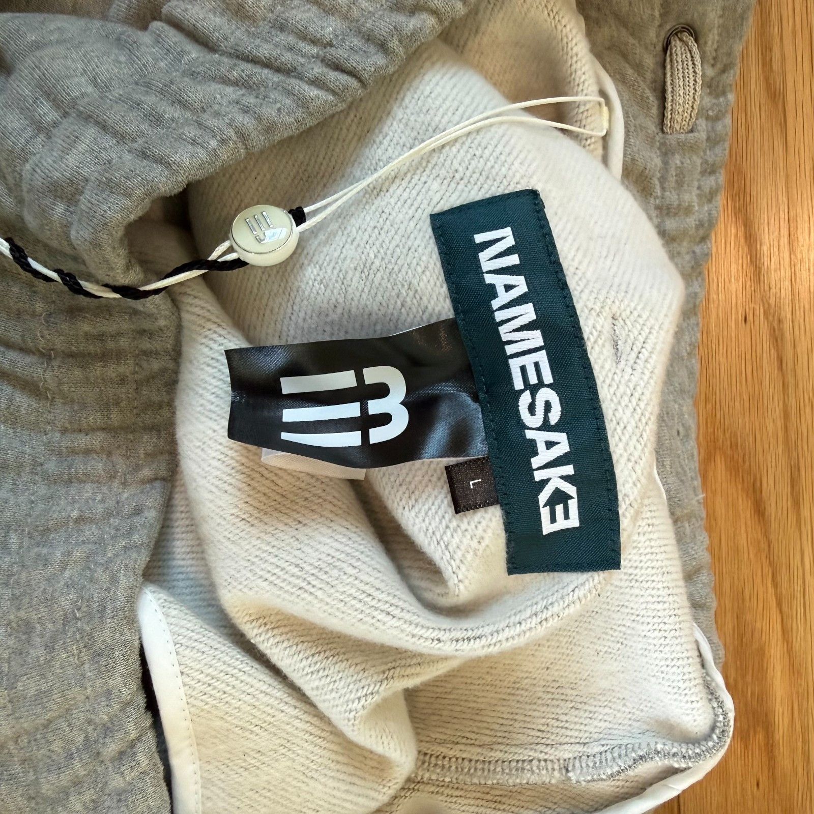 NAMESAKE NAMESAKE Jalen Drape Sweatpants In Gray Large Size US 34 / EU 50 - 7 Thumbnail