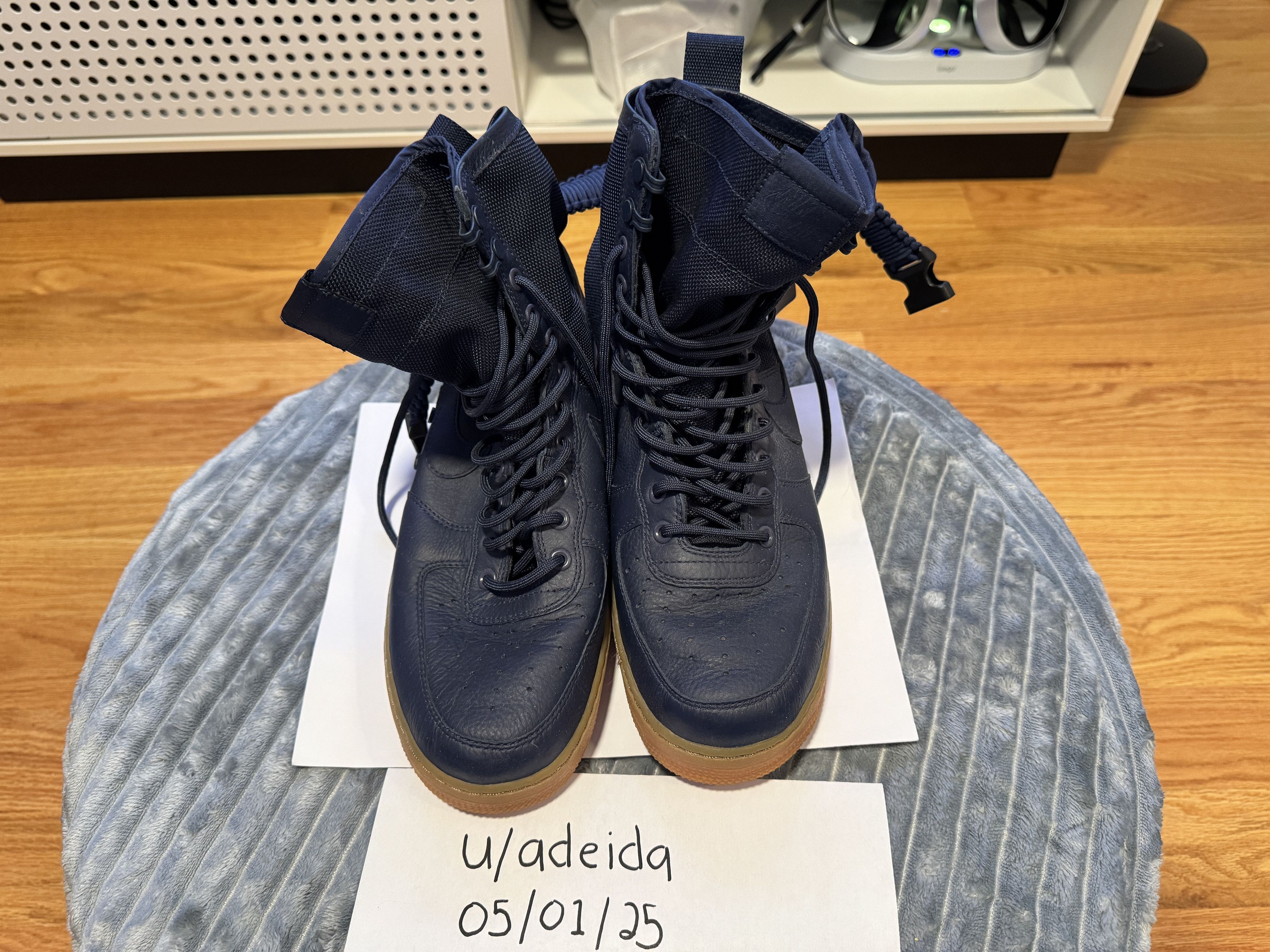 Nike Nike SF AF1 Midnight Navy Size US 10 / EU 43 - 1 Thumbnail