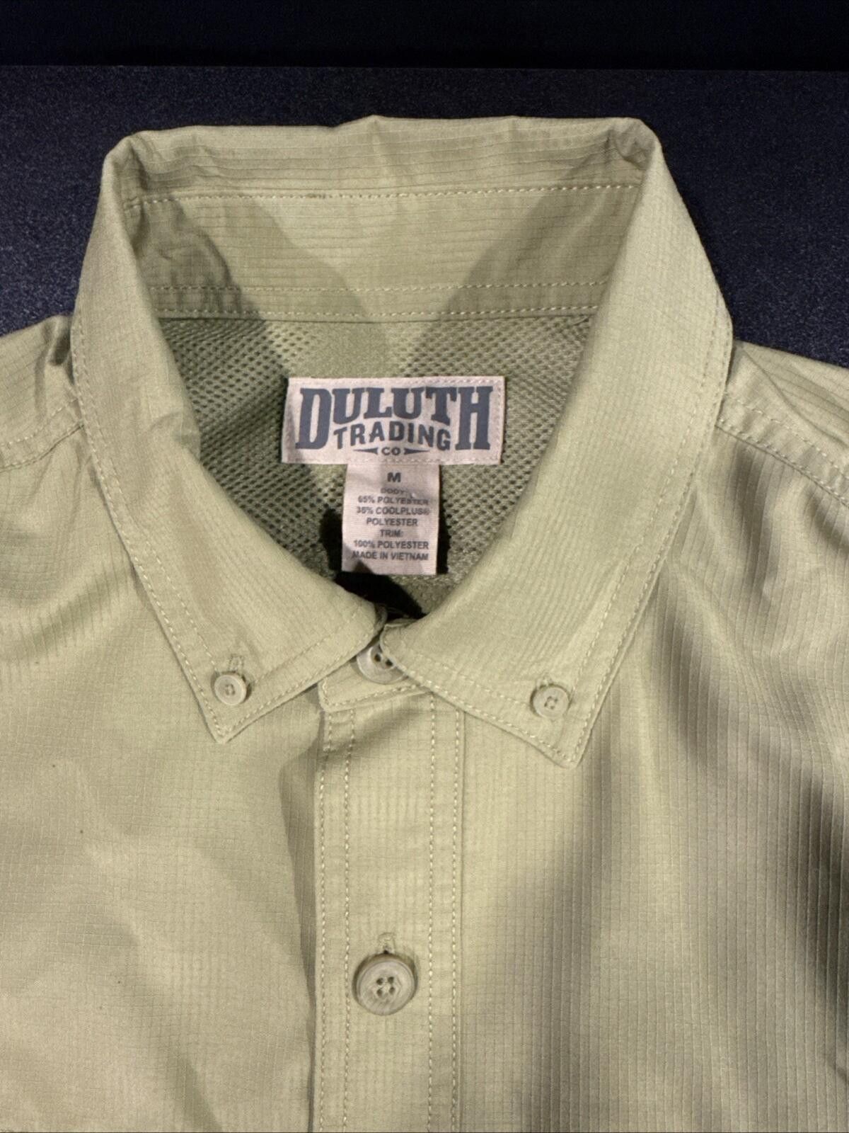 Duluth Trading Company Duluth Trading Co SS Men’s Sz M Vented Fishing Shirt (638) Size US M / EU 48-50 / 2 - 4 Thumbnail