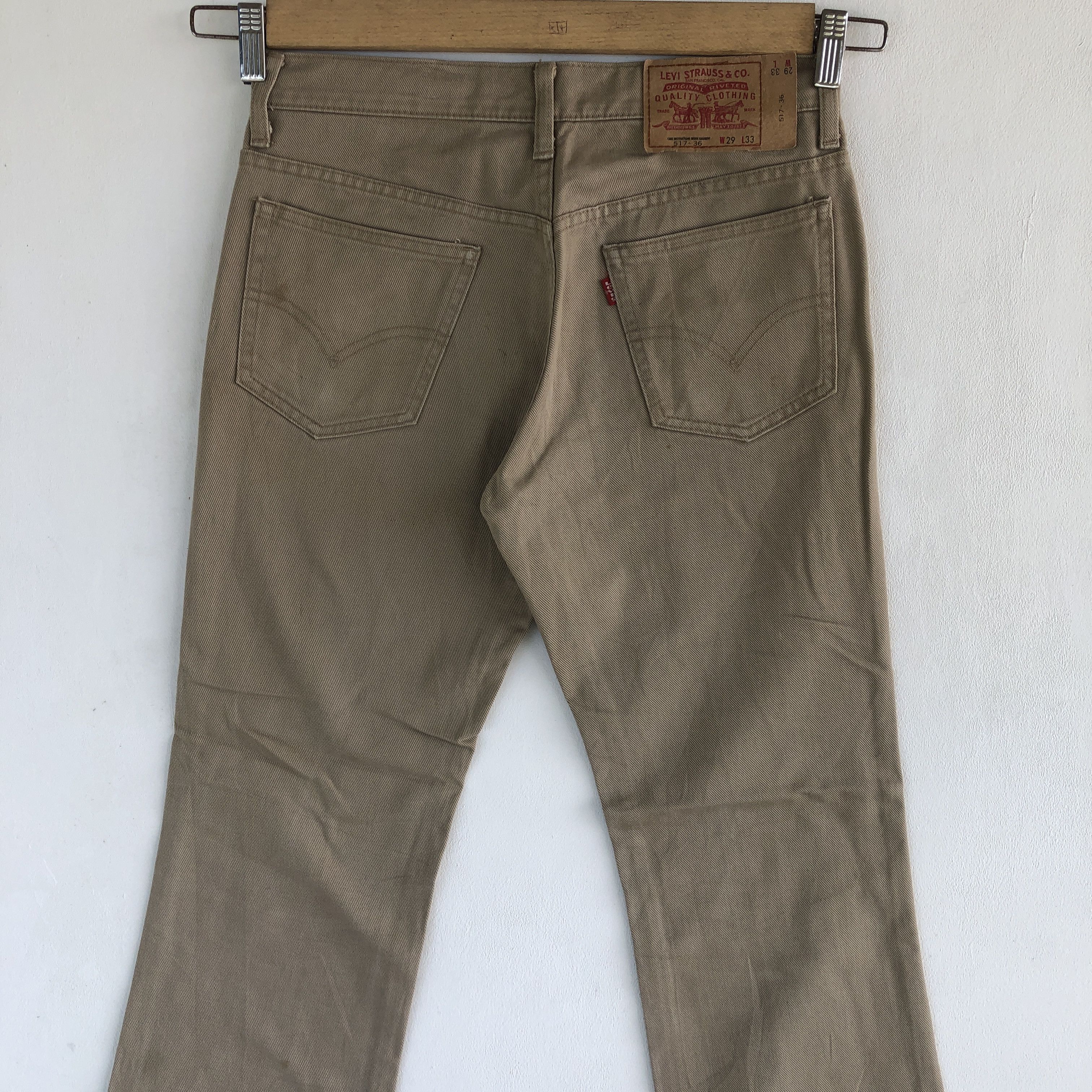 Levi's Vintage Levis 517 Bell Bottom Jeans Levi's Flare Denim Size 28" / US 6 / IT 42 - 3 Thumbnail