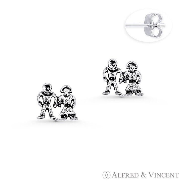 Other Married / Wedding Couple Charm Stud Earrings Size ONE SIZE - 1 Preview