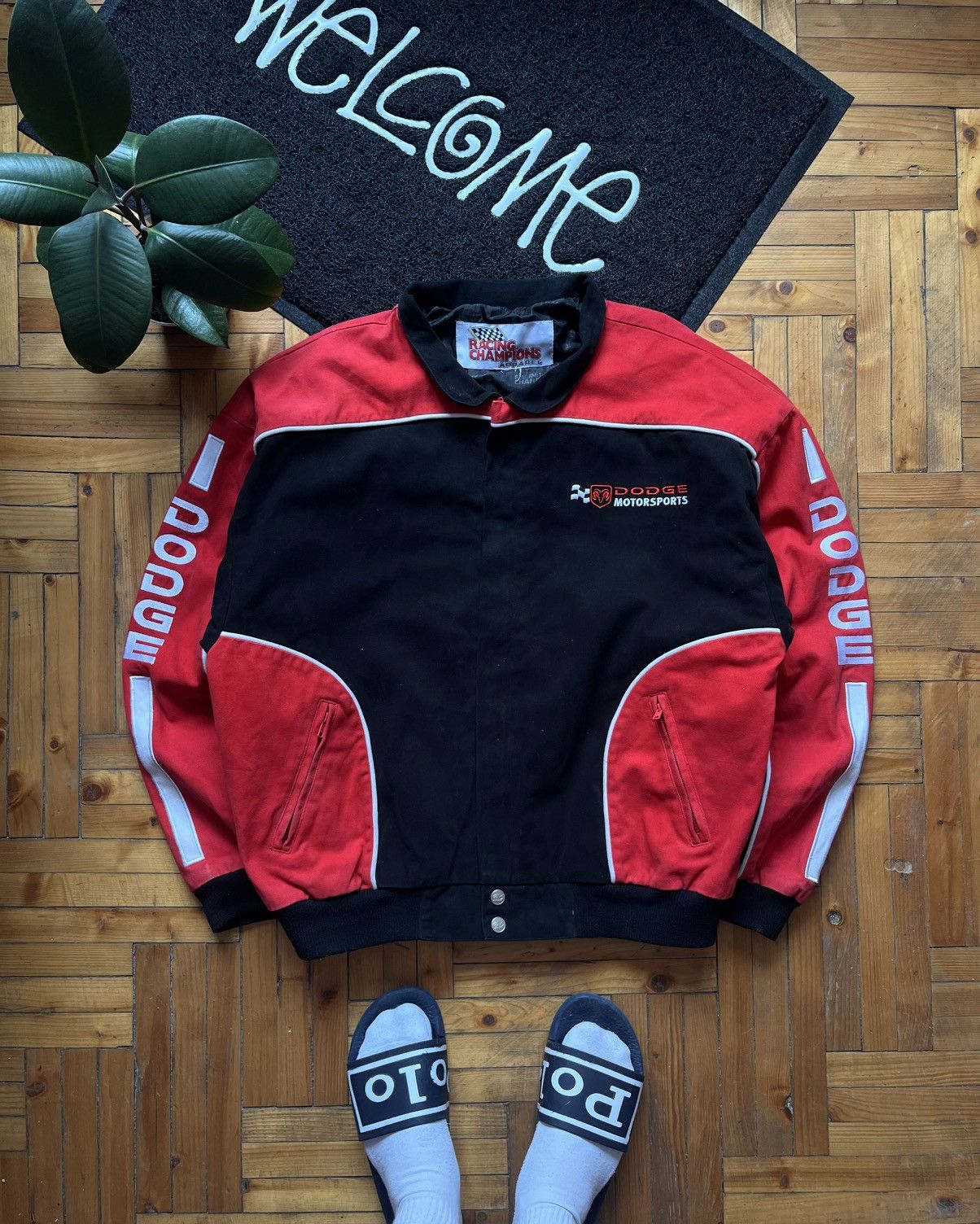 BMW × Vintage Vintage Dodge F1 Streetwear Nascar 90's Racing Jacket Size US XL / EU 56 / 4 - 3 Thumbnail