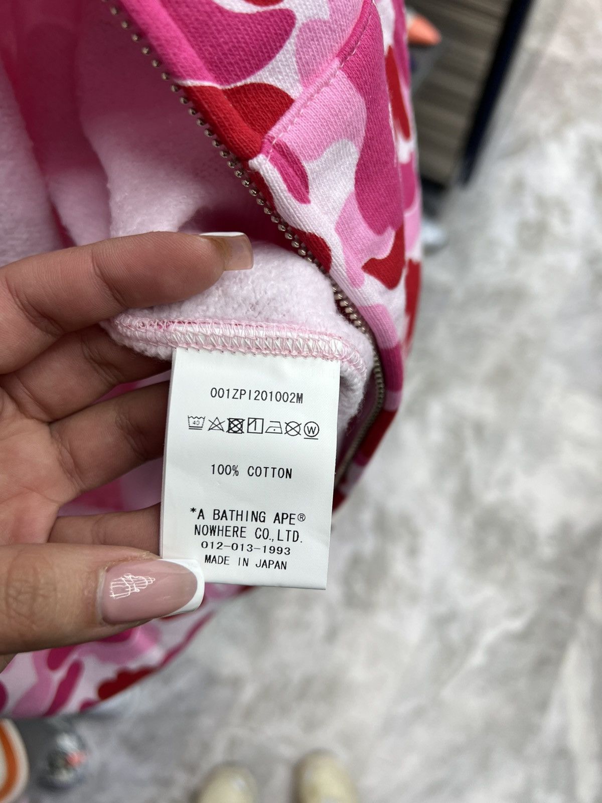 Bape Bape Pink ABC Camo Shark Fullzip Hoodje Size US XXL / EU 58 / 5 - 10 Thumbnail