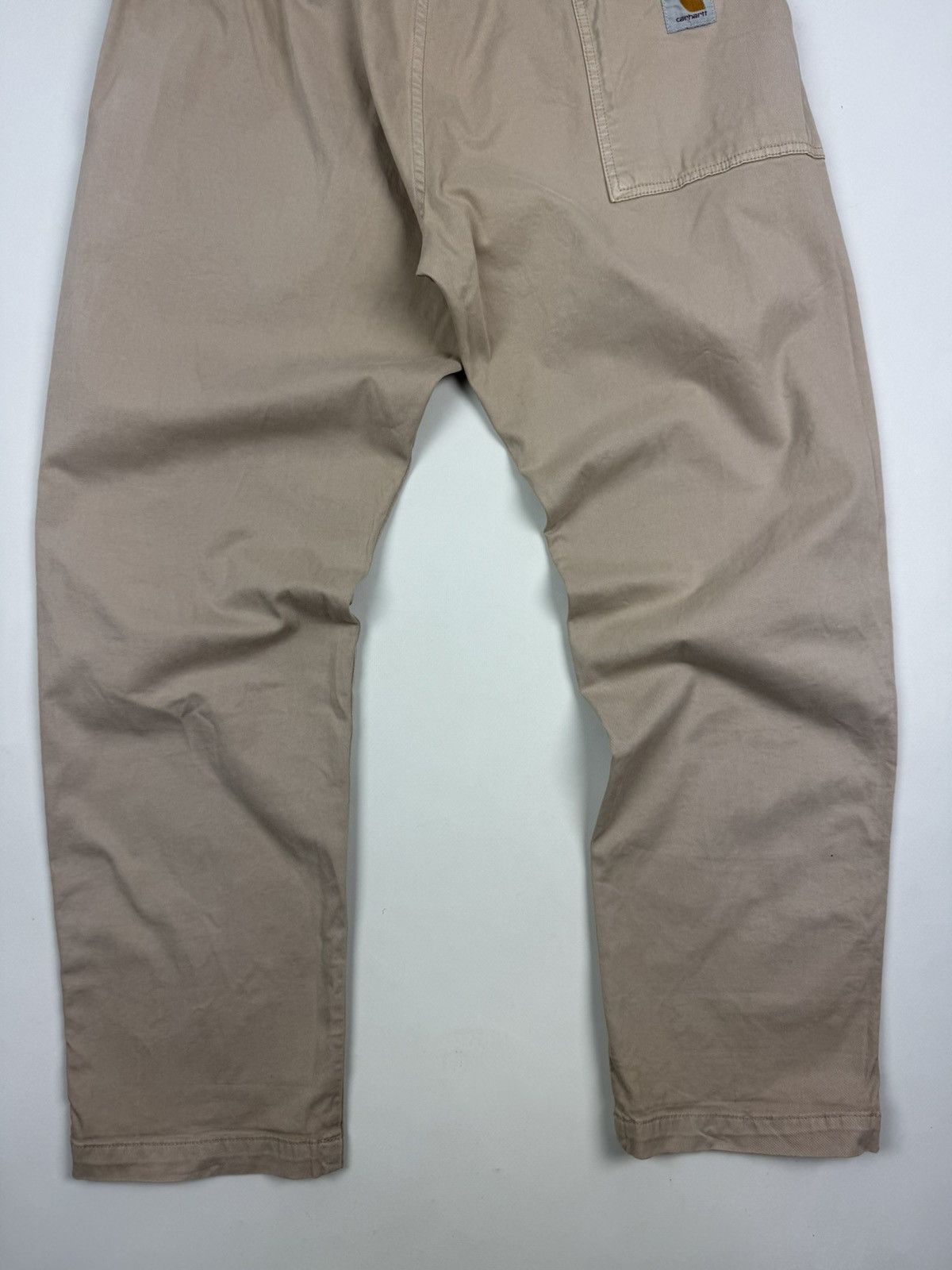 Carhartt Sun Faded Carhartt Lawton Beige Pants Size US 33 - 11 Thumbnail