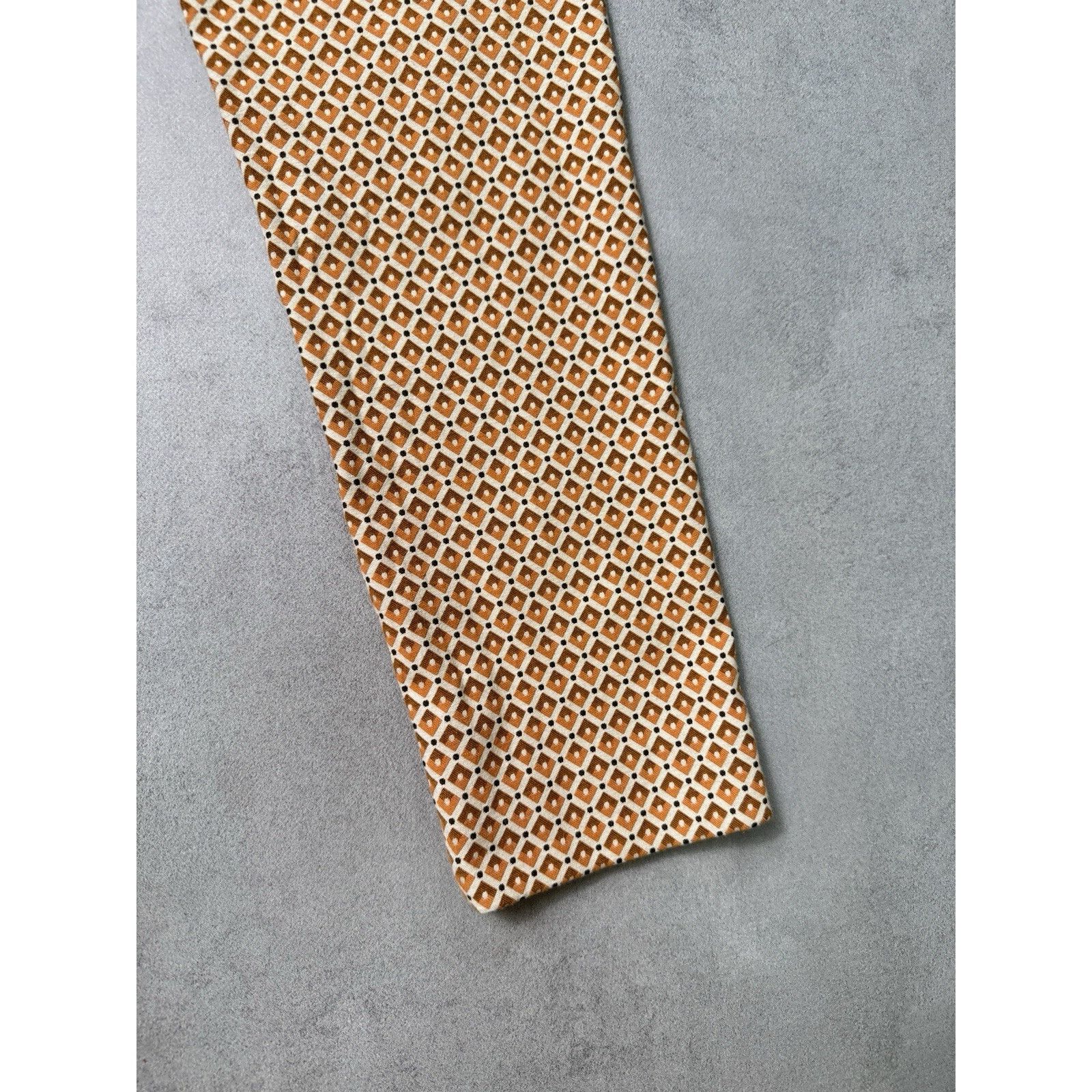 Weekend Max Mara WEEKEND MAX MARA Orange Patterned Papaya Trousers Size 26" / US 2 / IT 38 - 16 Thumbnail
