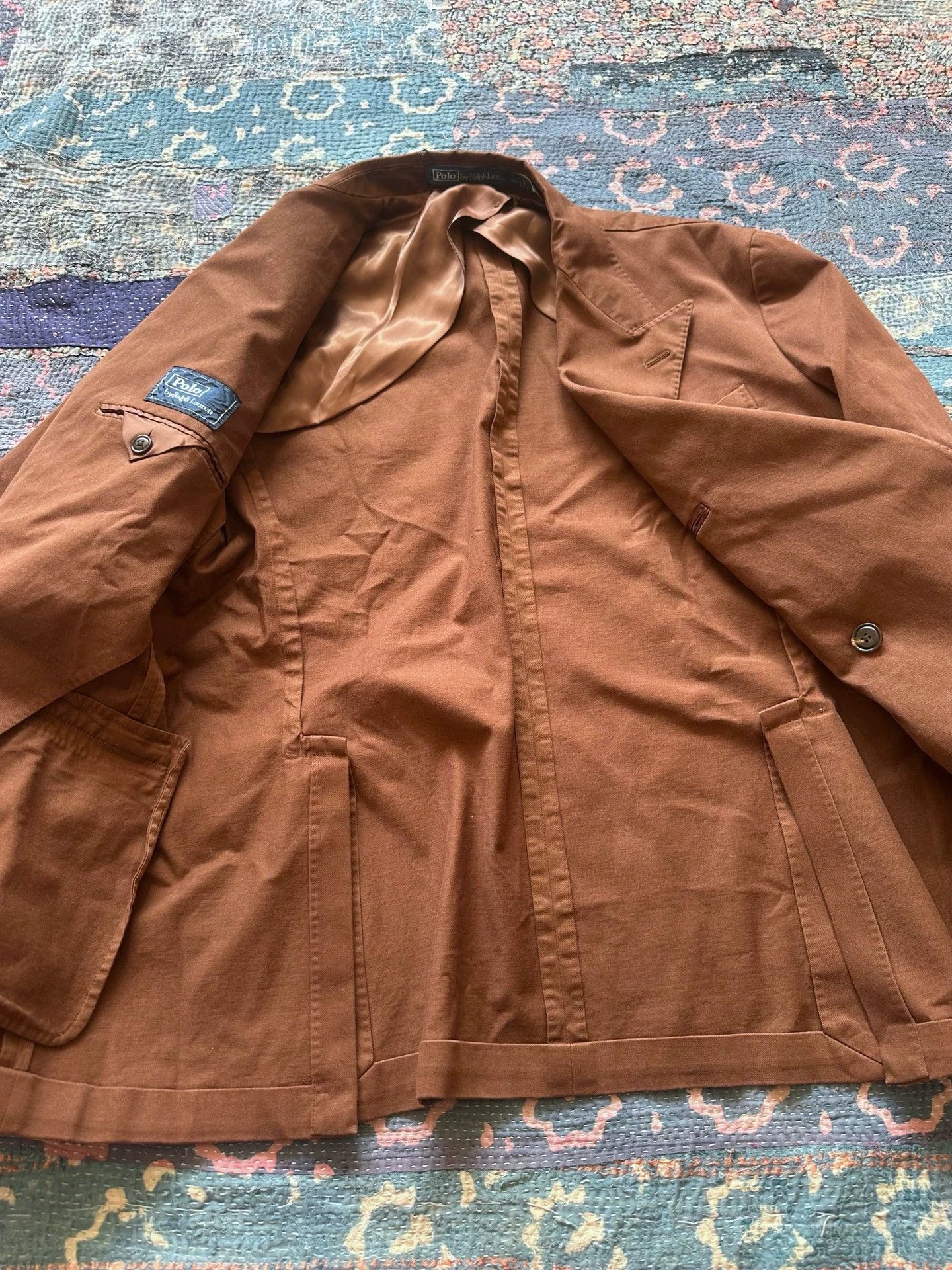 Polo Ralph Lauren Polo Ralph Lauren RRL Double-Breasted Suit Jacket 44R Size 44R - 3 Thumbnail