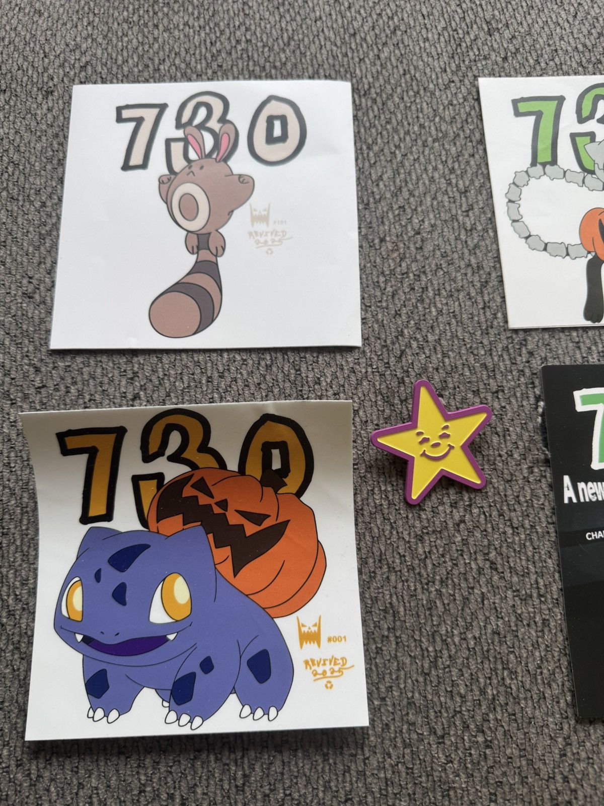 Asspizza AssPizza 730 Austin Babbit Pin Sticker Collection Size ONE SIZE - 2 Thumbnail