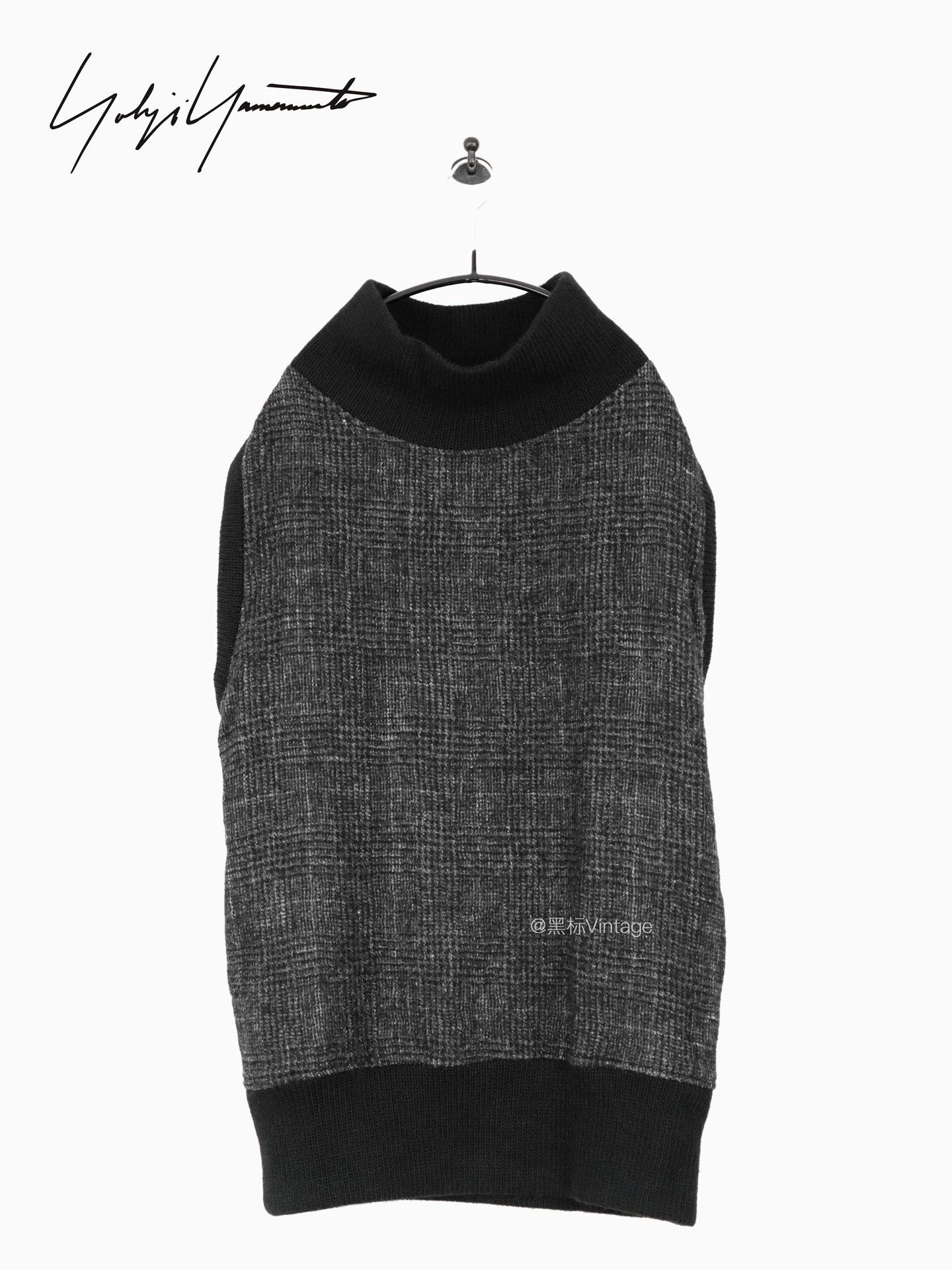 Yohji Yamamoto Yohji Yamamoto 23AW Vintage Sleeveless Turtleneck Vest Size M / US 6-8 / IT 42-44 - 1 Thumbnail