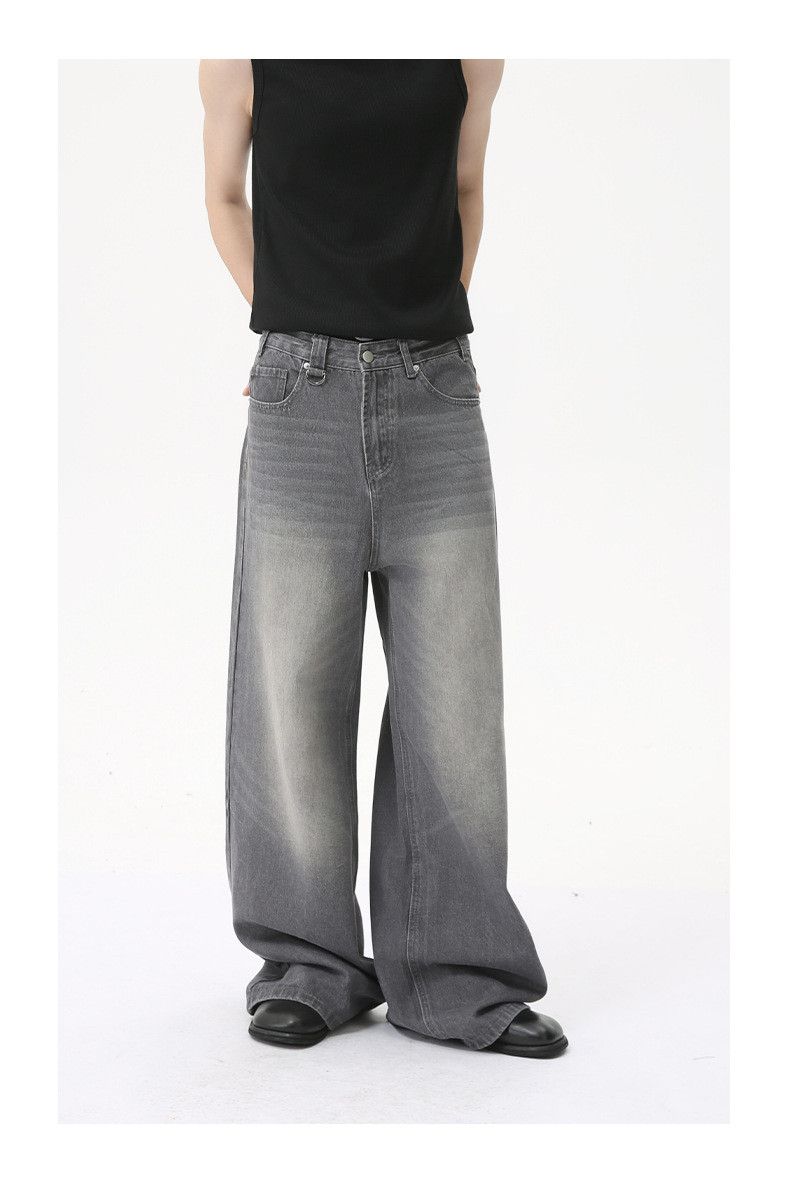 Japanese Brand Men's American Cleanfit Retro Wide-Leg Straight-Leg Jeans Size US 32 / EU 48 - 1 Thumbnail