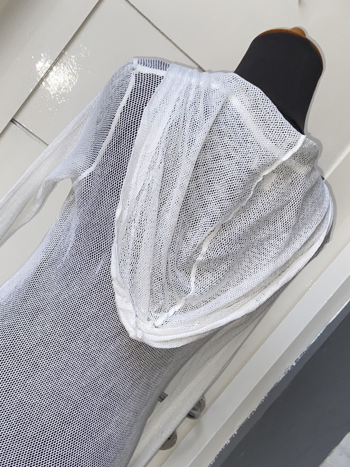 Diesel DIESEL White Mesh T-shirt Size US XS / EU 42 / 0 - 10 Thumbnail