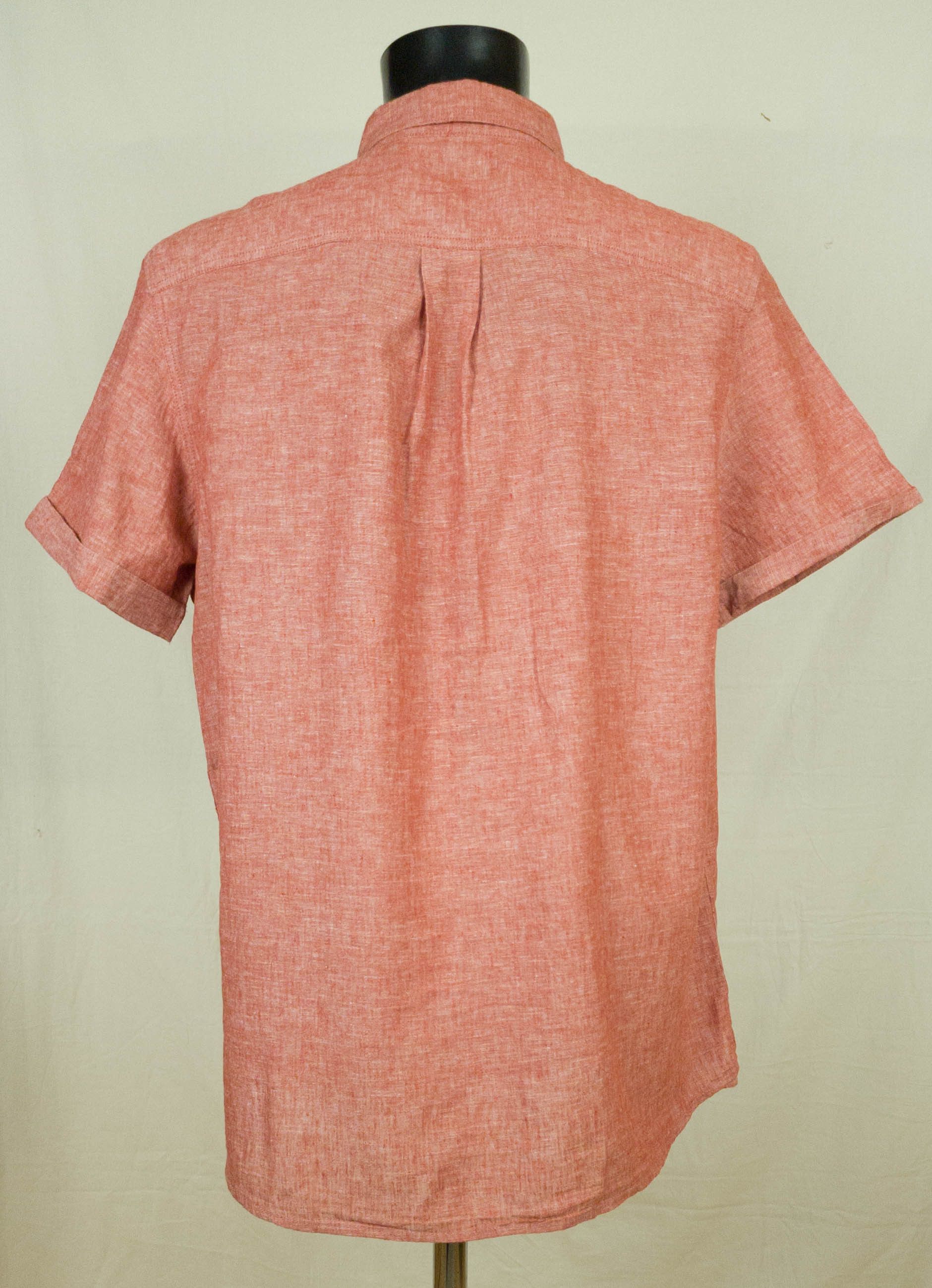 Other DRESSMANN SHIRT SHORT SLEEVE LINEN COTTON SIZE XL VGC Size US XL / EU 56 / 4 - 2 Thumbnail