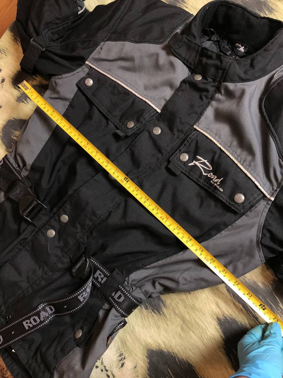 Vintage vintage patched biker racing jacket Size US L / EU 52-54 / 3 - 13 Thumbnail