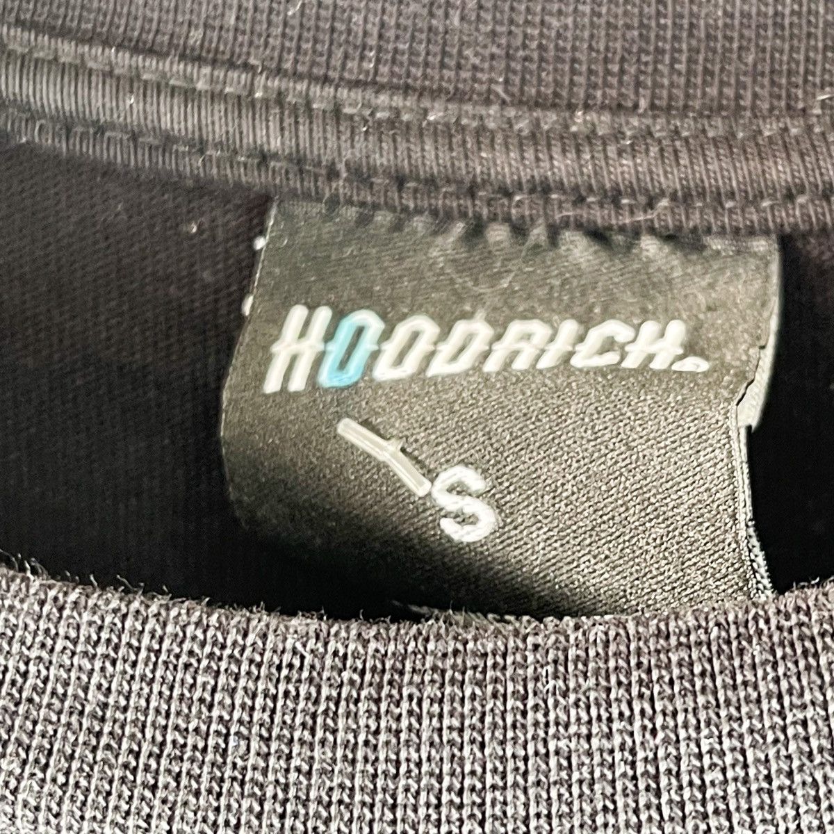 Hoodrich × Vintage HOODRICH Black Short Sleeve T Shirt S Size US S / EU 44-46 / 1 - 4 Thumbnail