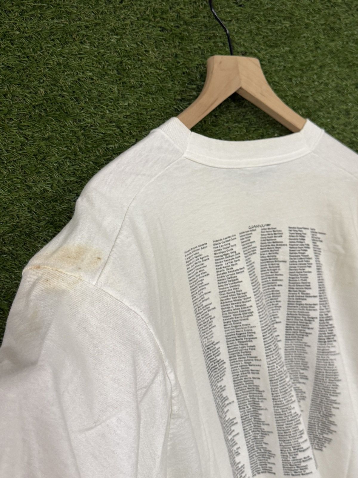 Vintage Vintage Drama Masks 1997 90s White Prom Tee XL Size US XL / EU 56 / 4 - 5 Thumbnail