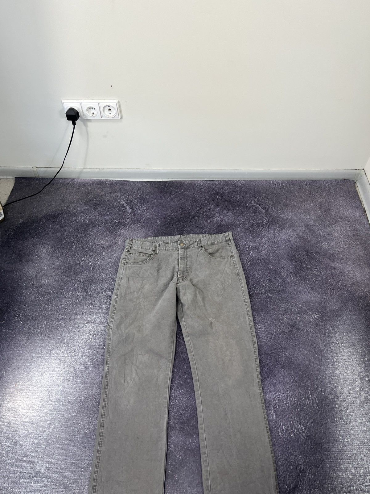 Dickies Vintage Dickies Y2K Faded Grey Work Pants Jeans Size US 34 / EU 50 - 9 Thumbnail