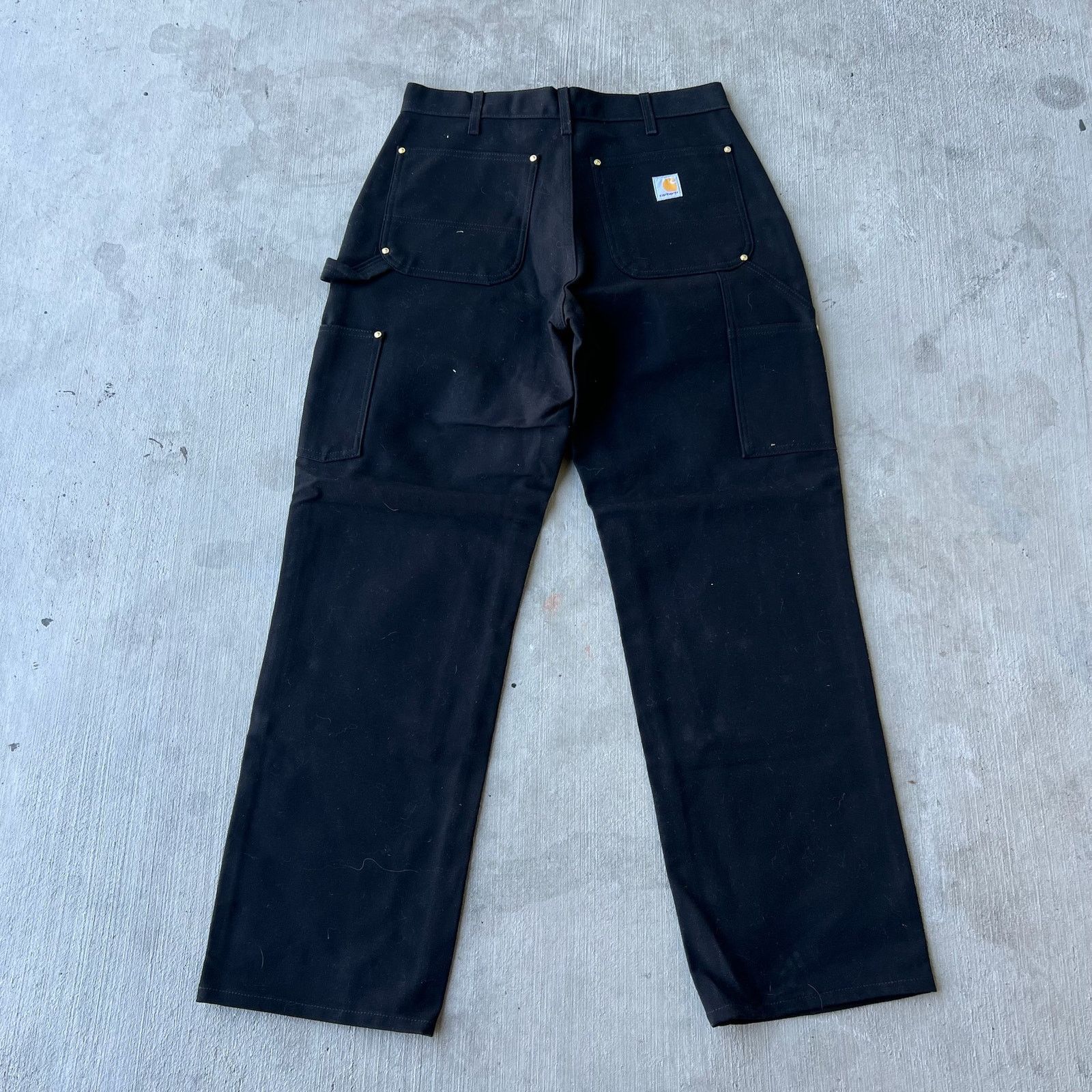 Carhartt × Vintage Carhartt black double knee work wear carpenter pants Size US 32 / EU 48 - 5 Thumbnail