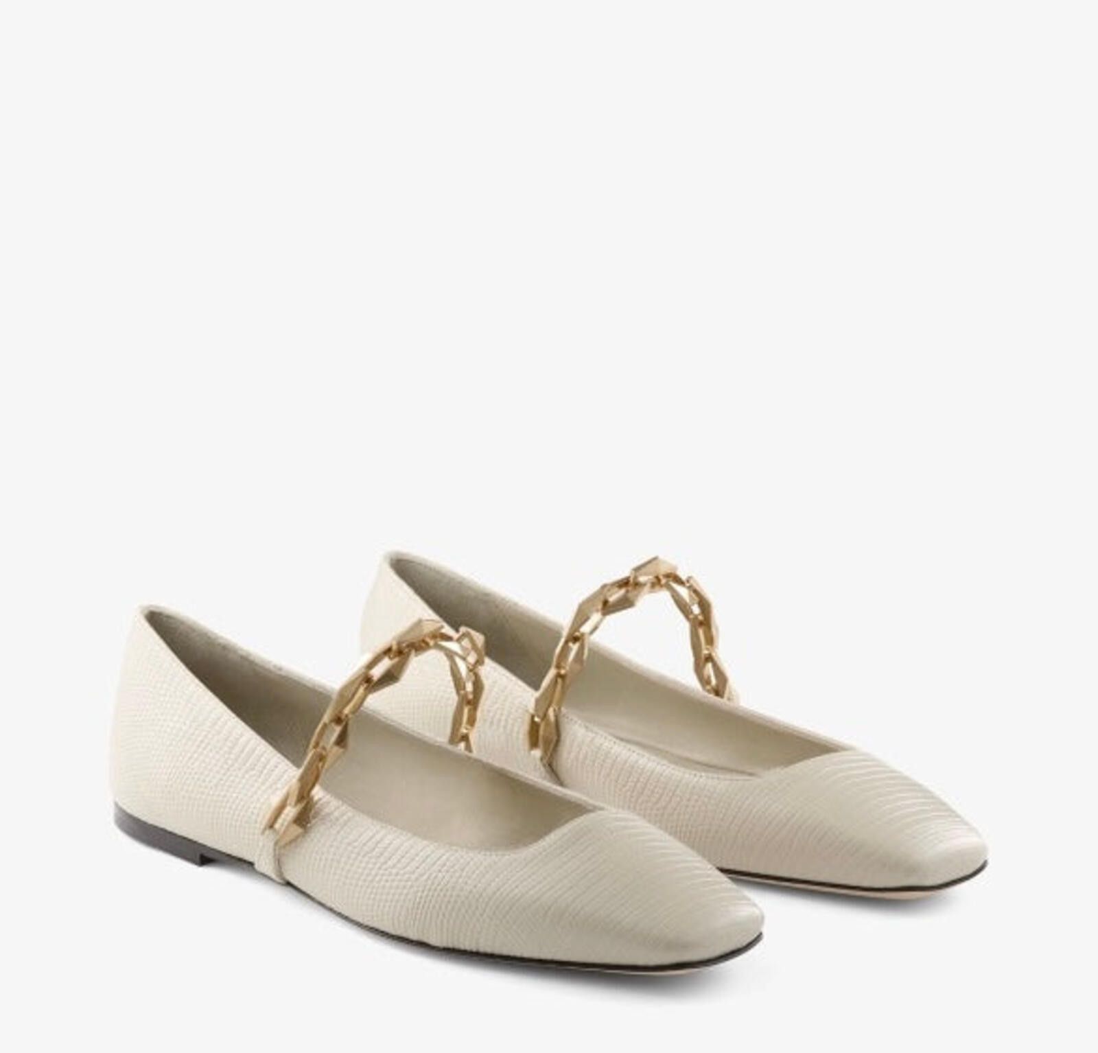 Jimmy Choo Jimmy Choo Diamond Tilda Flat Size US 7.5 / IT 37.5 - 2 Thumbnail