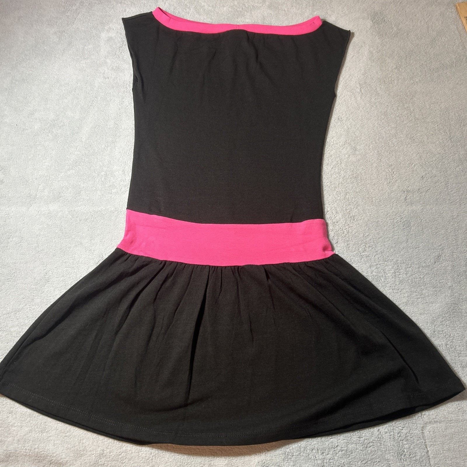 Farm Rio Paper Tag Peplum Top Dress Shirt Women XS Pink Glittery Cute Size XS / US 0-2 / IT 36-38 - 2 Thumbnail