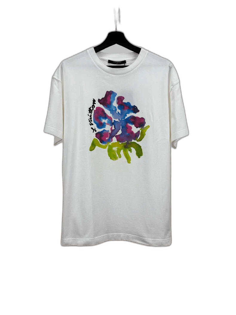 Louis Vuitton Louis Vuitton Flower Print Short Sleeve Shirt-yf Size US M / EU 48-50 / 2 - 1 Thumbnail