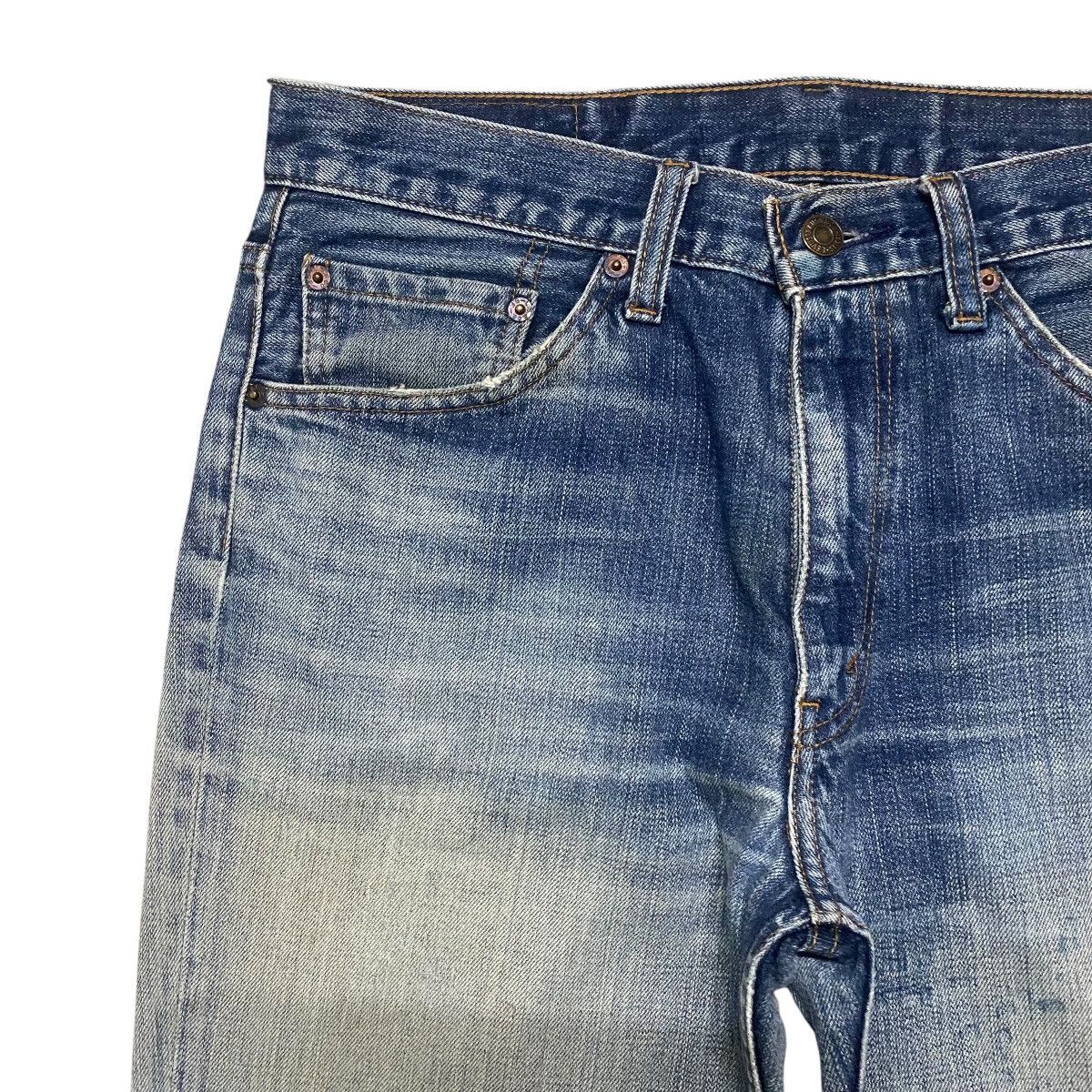 Levi's Vintage Levis 517 Faded Blue Flare Jeans Size US 32 / EU 48 - 4 Thumbnail