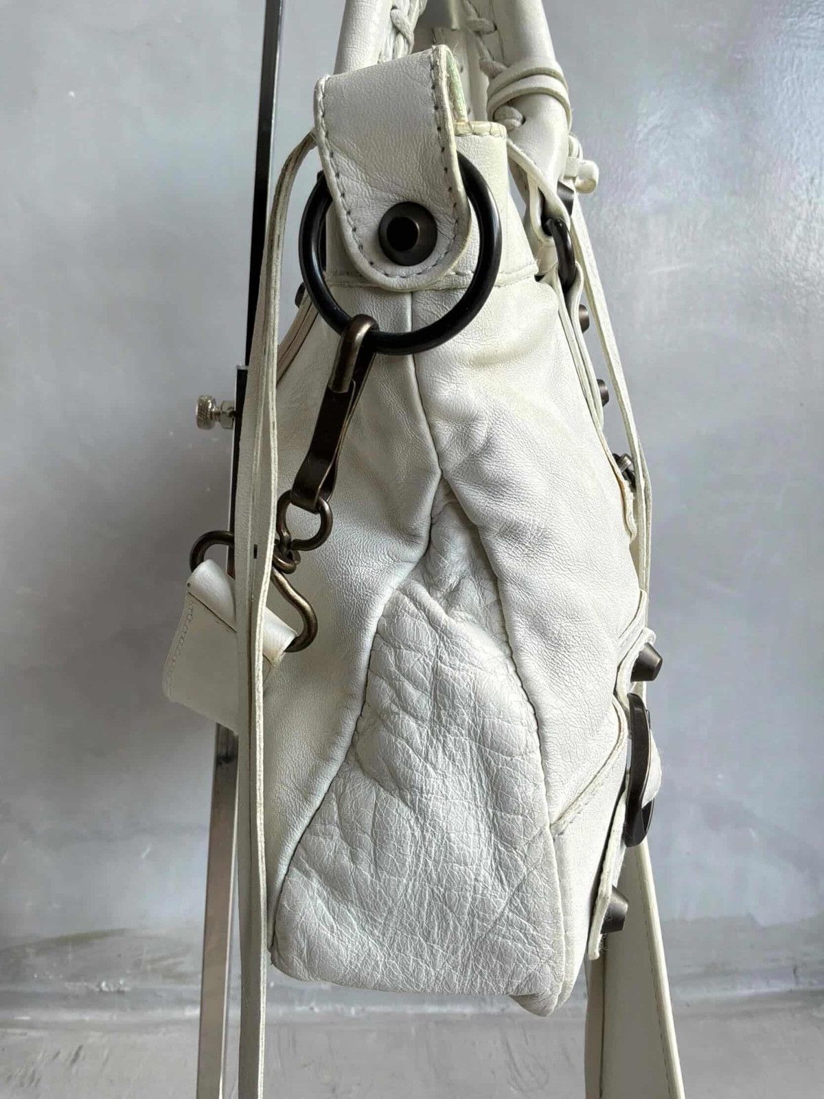 Balenciaga Balenciaga - City ‘Le First’ Lambskin Leather Shoulder Bag Size ONE SIZE - 9 Thumbnail
