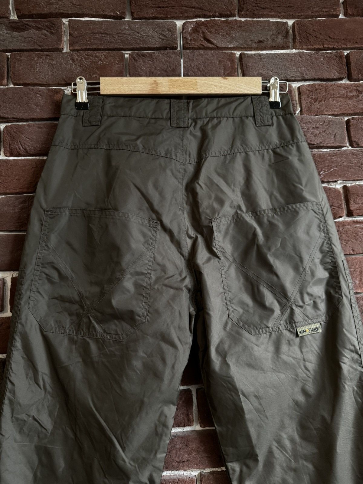 Energie Rare Y2K Energie Green Cargo Sweat Track Pants Italy 30 Size US 30 / EU 46 - 8 Thumbnail