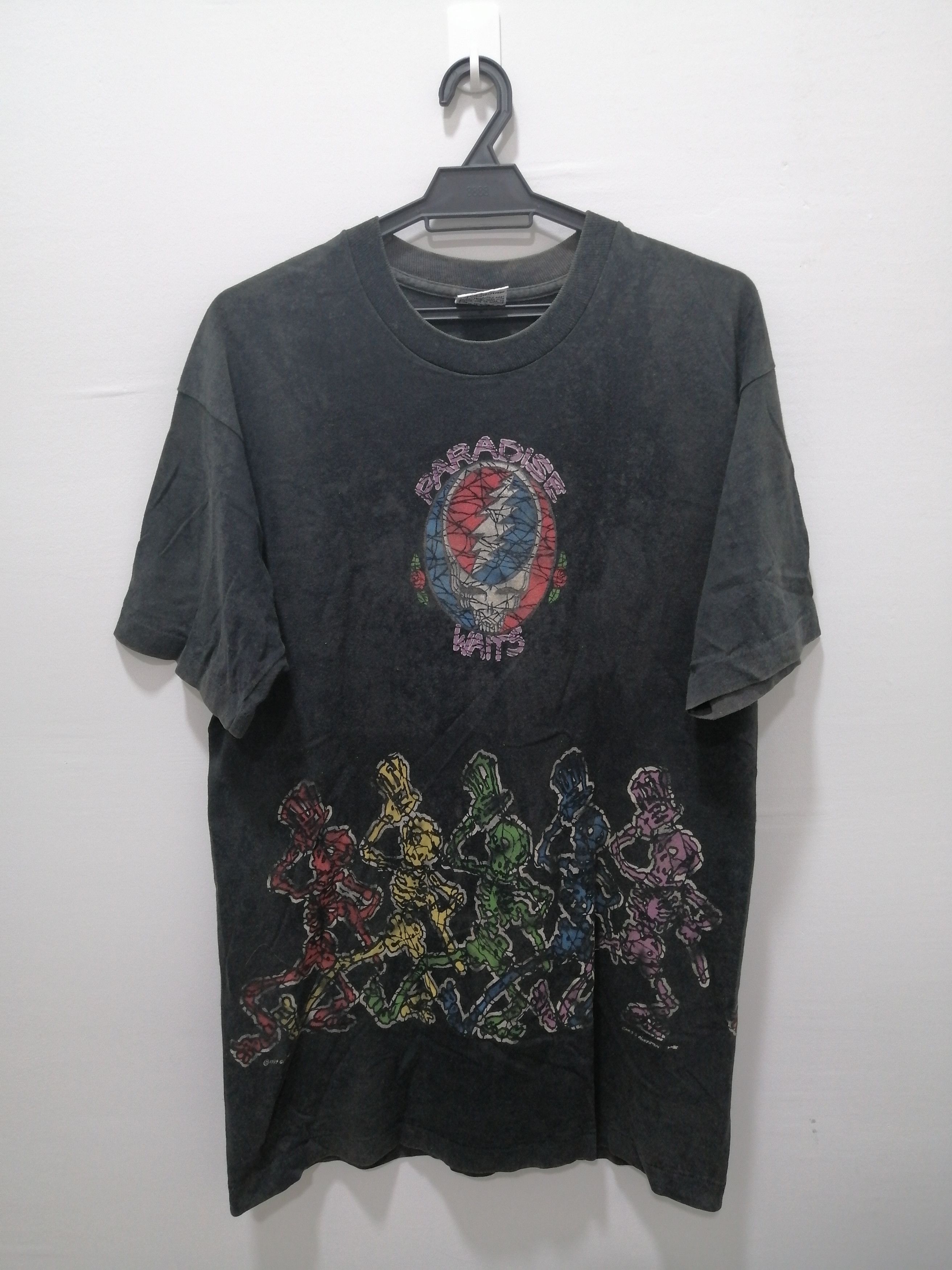Grateful Dead × Liquid Blue VINTAGE 90'S GRATEFUL DEAD PARADISE WAIT SHIRT Size US L / EU 52-54 / 3 - 1 Thumbnail