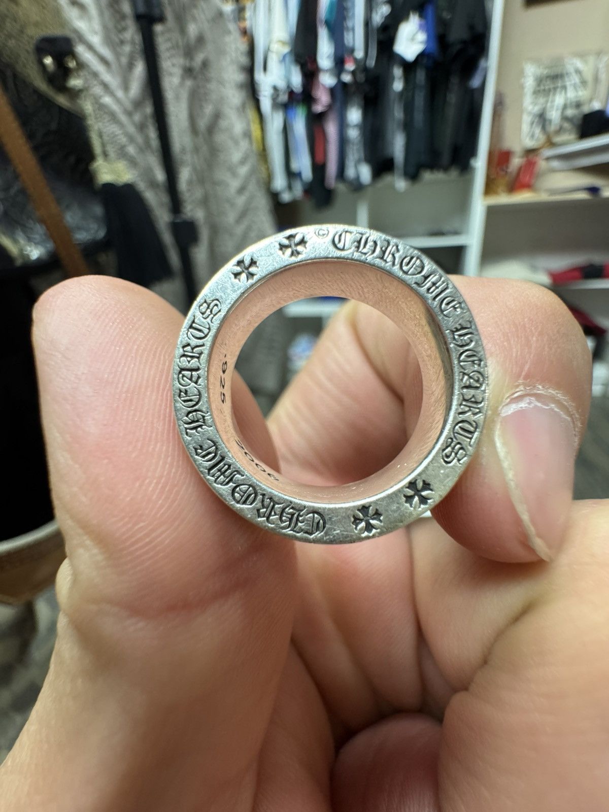 Chrome Hearts Chrome Hearts .925 2006 Plus Ring Size ONE SIZE - 5 Thumbnail