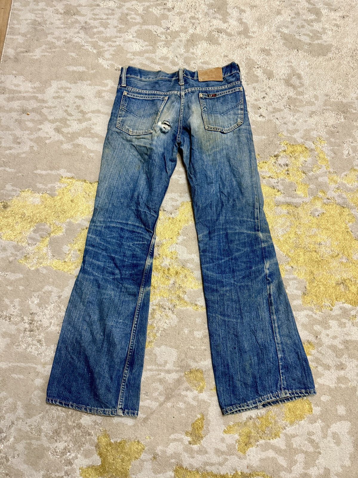 Vintage VINTAGE US TOP FLARE JEANS Size US 32 / EU 48 - 6 Thumbnail
