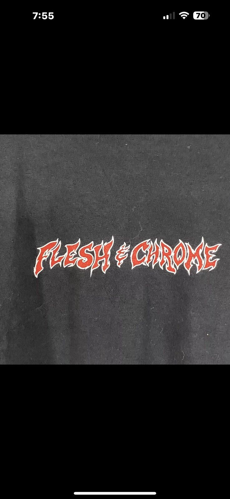 Giant Flesh and Chrome Band Shirt Mens Sz Large Vintage Giant Tag Size US L / EU 52-54 / 3 - 5 Thumbnail