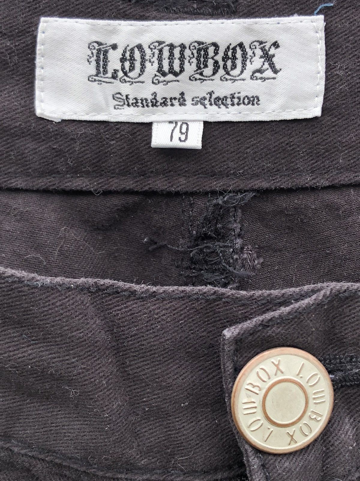 Japanese Brand Lowbox Bondage Cargo Pants y2k Style Size US 31 - 14 Thumbnail