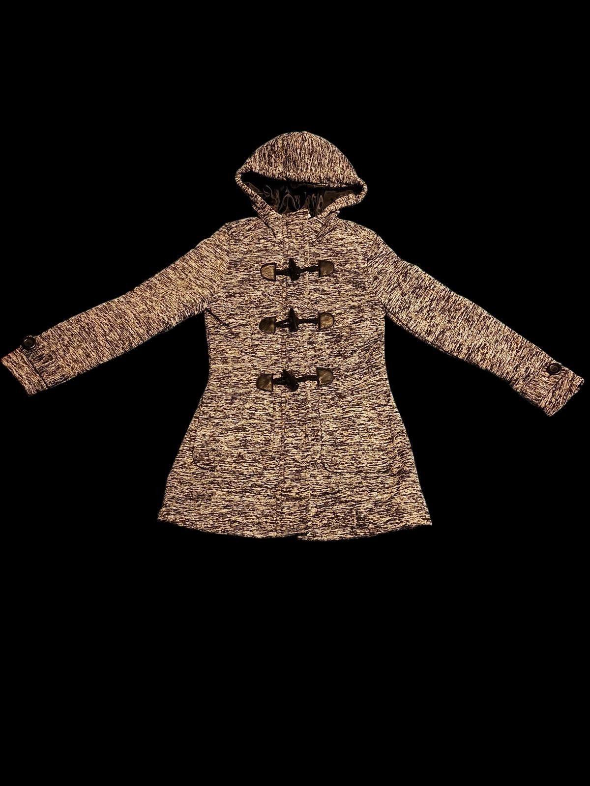 YOKE Yoki Women's Hooded Toggle Pea Coat Size Small Size S / US 4 / IT 40 - 2 Thumbnail