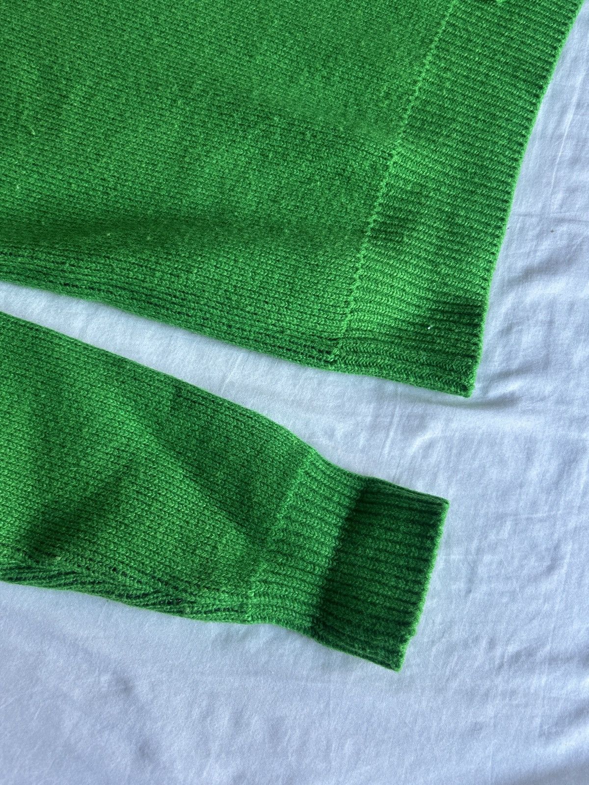 Bottega Veneta BOTTEGA OVERSIZED GREEN KNIT Size US S / EU 44-46 / 1 - 4 Thumbnail