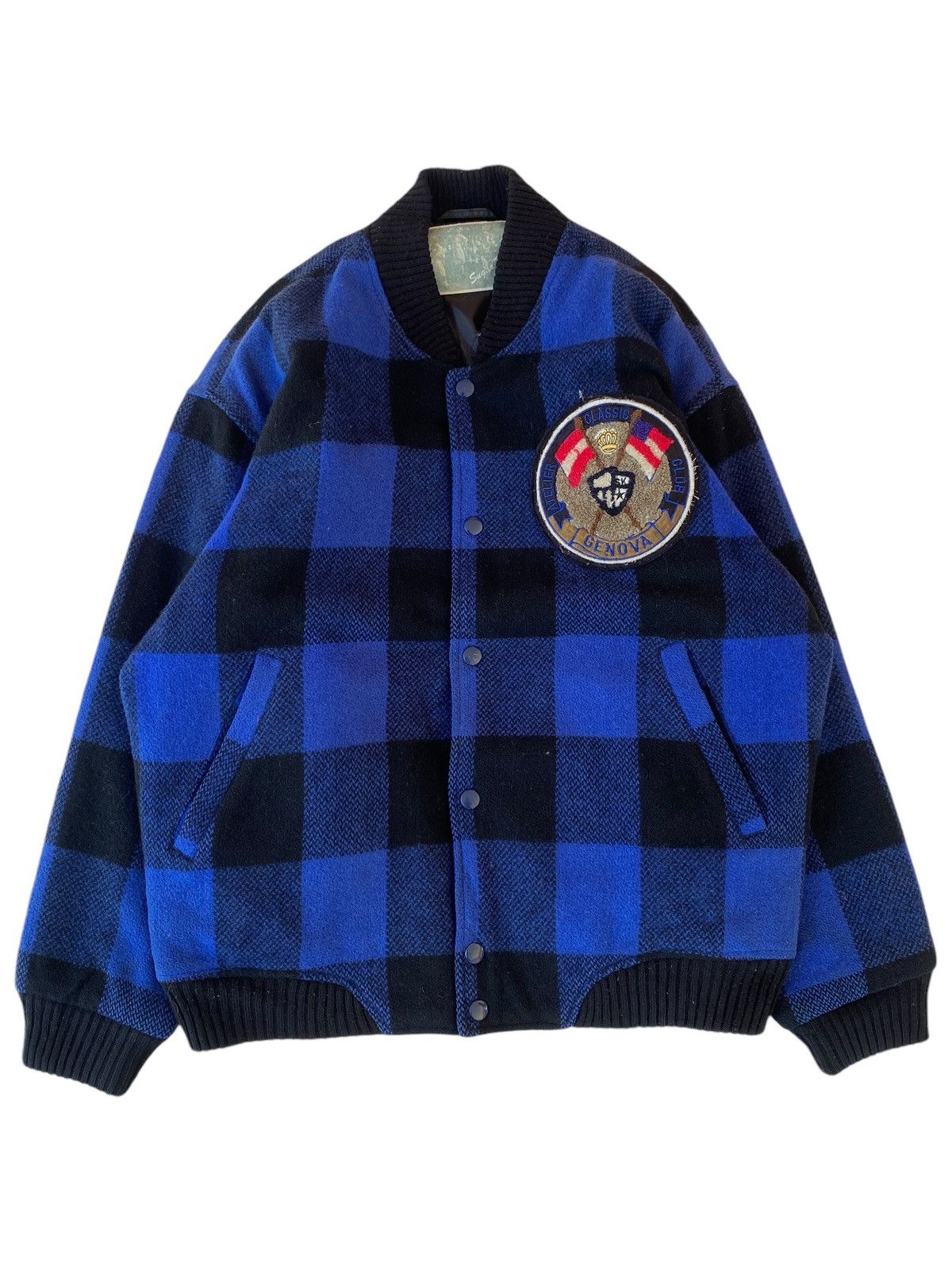 Vintage Vtg Sugar Kids Wool Varsity Jacket Size US L / EU 52-54 / 3 - 2 Thumbnail