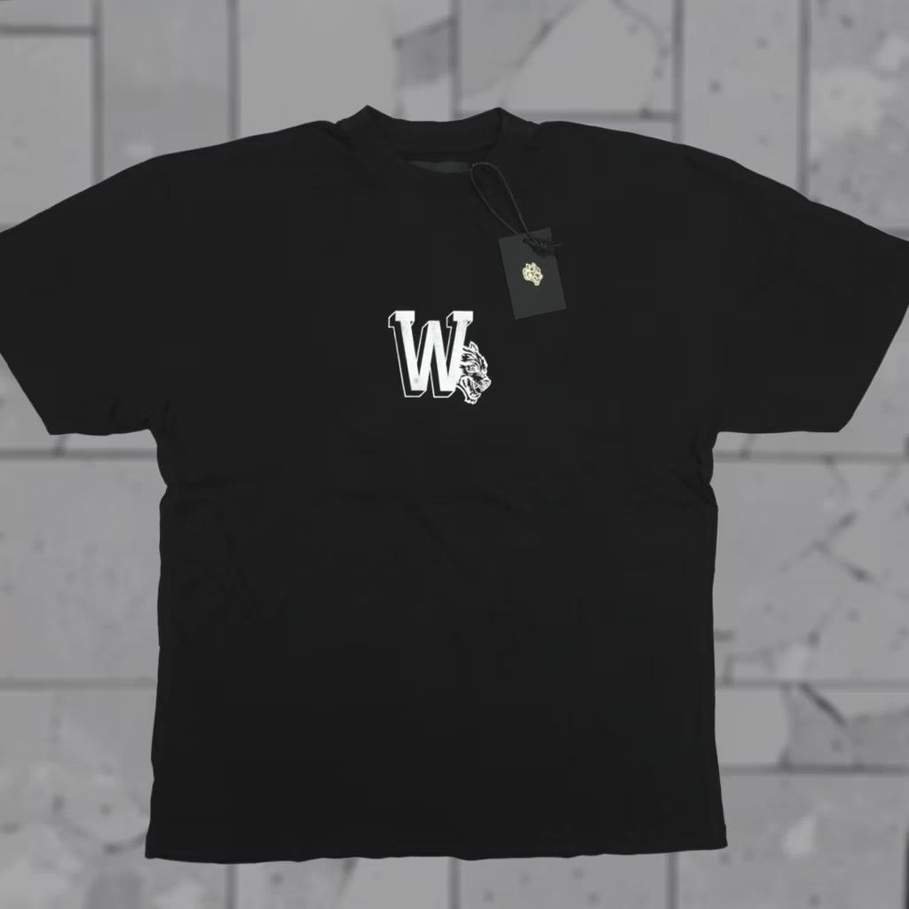 Darc Sport Darc Sport Our Stamp Premium Tee Shirt Relaxed Men's M Black Shirt Mens M Black Wolves Graphic Print Limited Edition Casual Tee Size US M / EU 48-50 / 2 - 1 Thumbnail