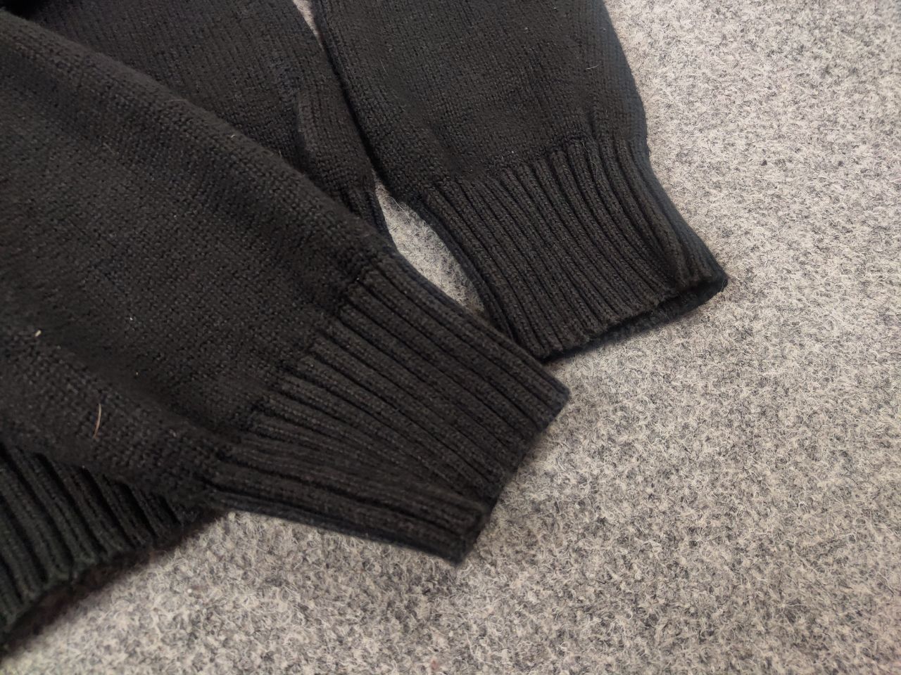 Polo Ralph Lauren Vintage Polo Ralph Lauren Black Cotton Knit Sweater Button Size US L / EU 52-54 / 3 - 7 Thumbnail
