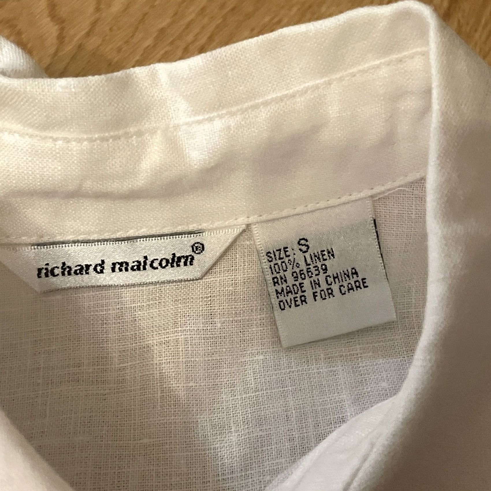 Vintage VINTAGE Richard Malcolm Irish Linen Shell Button White Embroidered Parasol Umbrella Shirt Women S White Embroidered Shell VTG Patrick Size S / US 4 / IT 40 - 5 Thumbnail