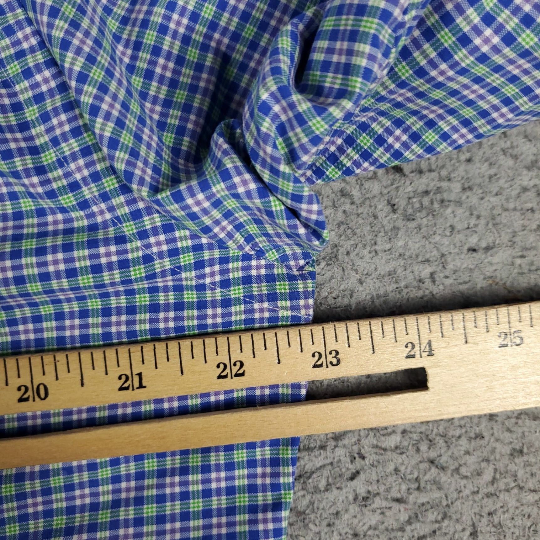 Ralph Lauren Ralph Lauren Button-Up Shirt Mens Medium Blue Plaid Long Sleeve Regular Fit Classic Preppy Size US M / EU 48-50 / 2 - 6 Thumbnail