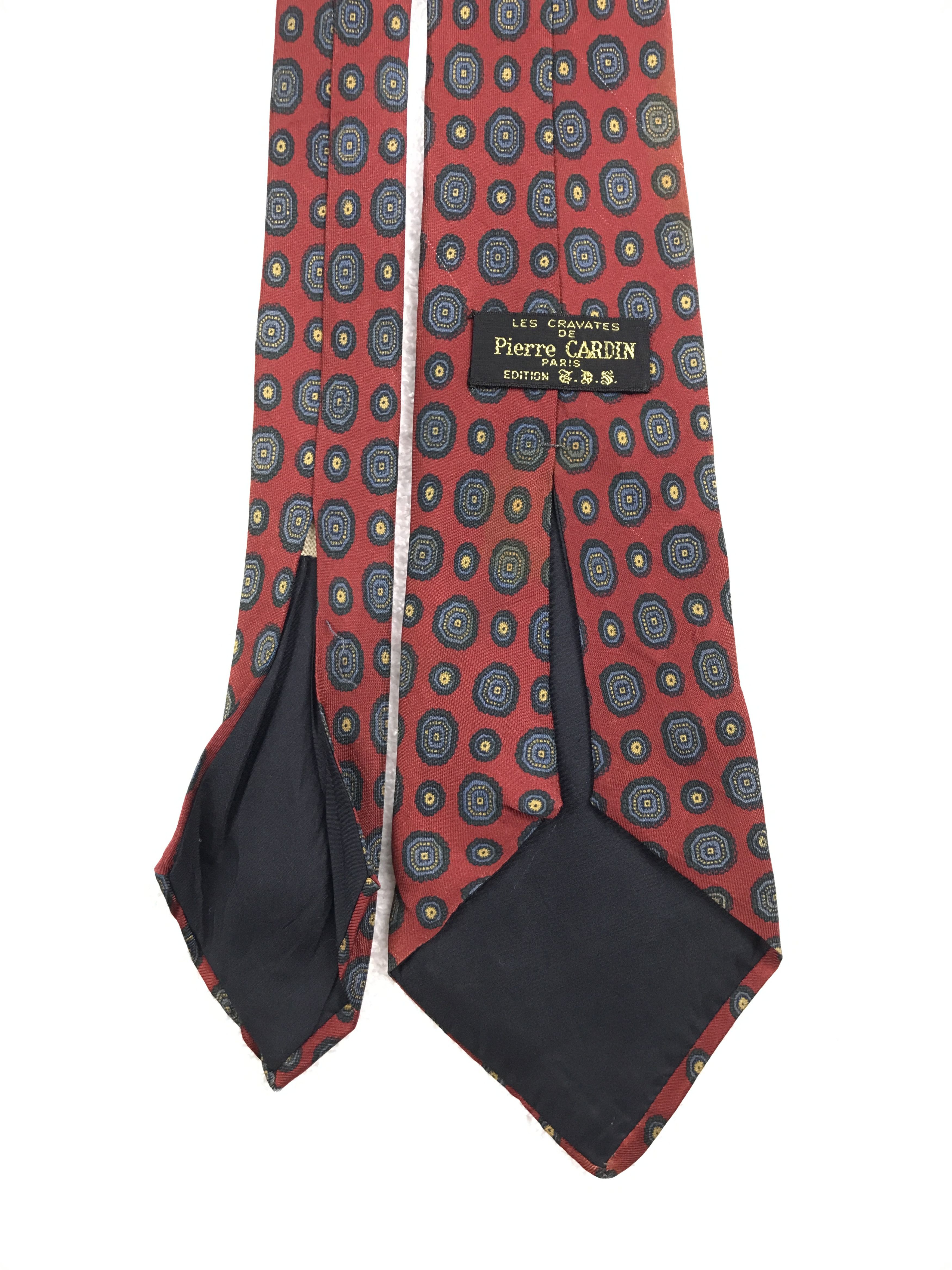 Designer × Pierre Cardin × Vintage Vintage Pierre Cardin Silk Necktie Size ONE SIZE - 4 Thumbnail