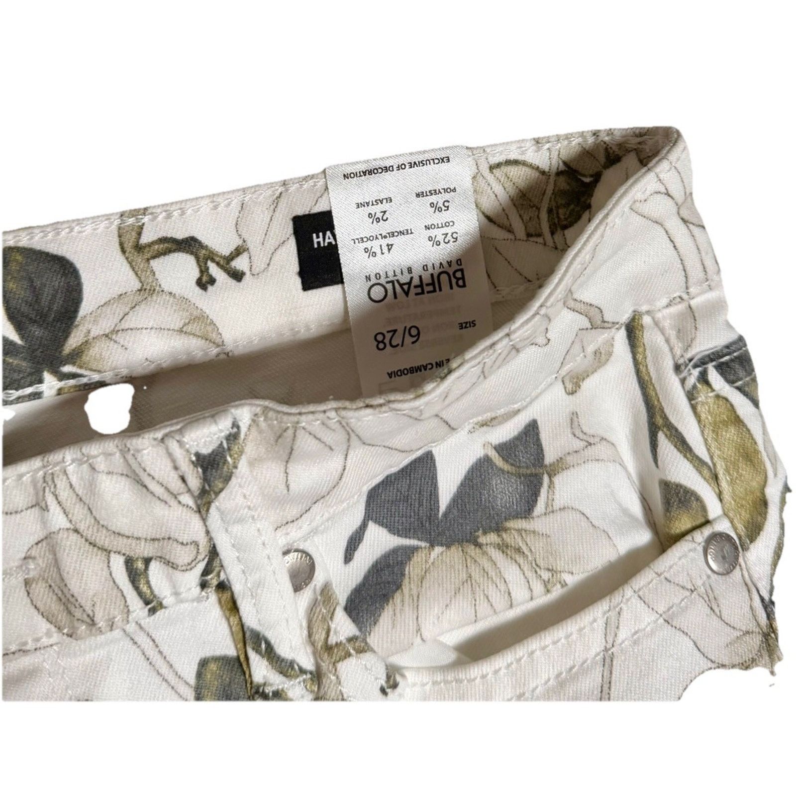 Buffalo David Bitton Buffalo by David Bitton Ladies' High-Rise Stretch 6/28 Size 28" / US 6 / IT 42 - 5 Thumbnail