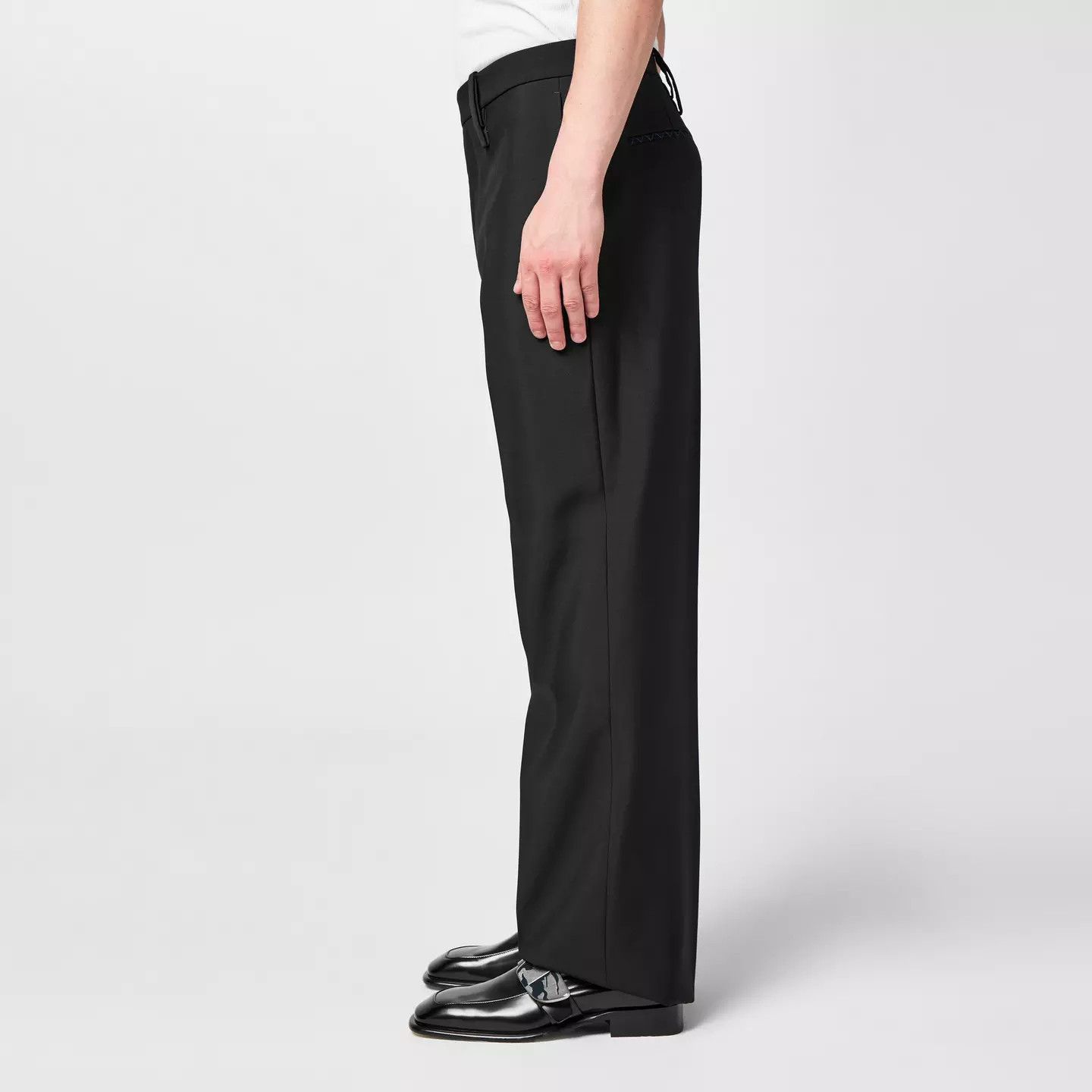 Burberry o1g2r1mq0426 Straight Trousers in Black Size US 34 / EU 50 - 3 Thumbnail