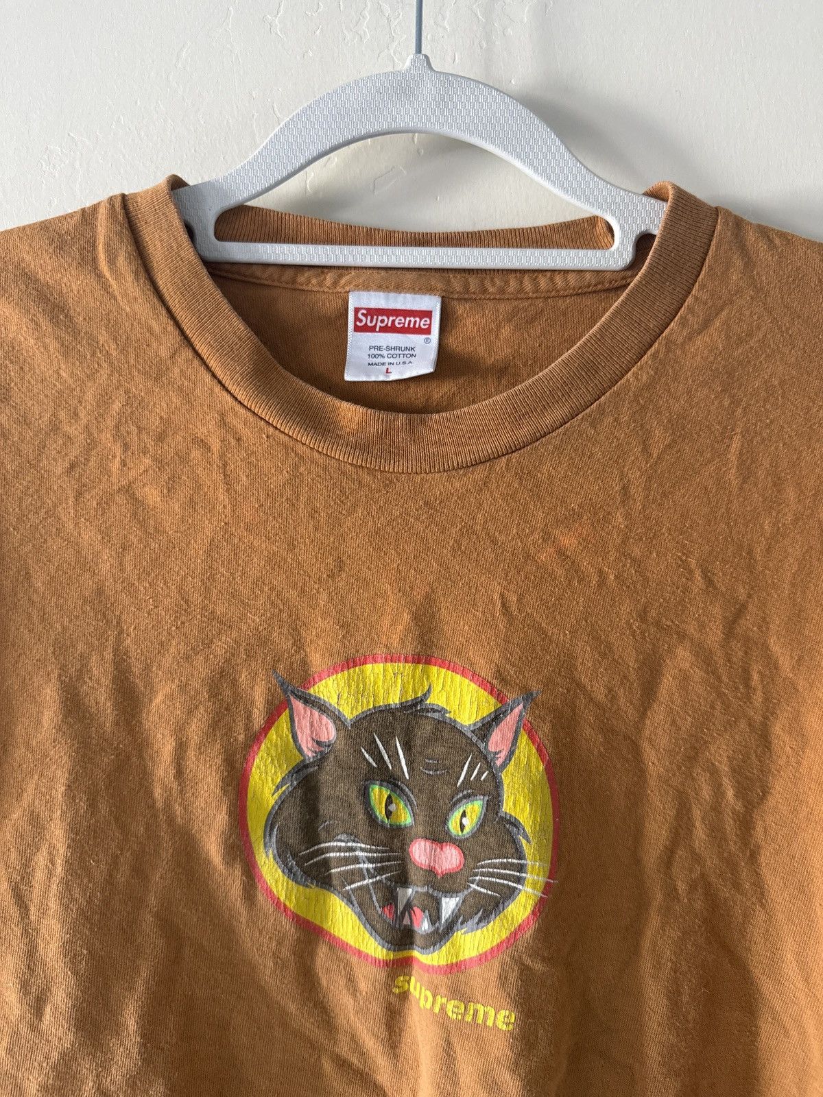 Supreme Supreme Cat Tee Size US L / EU 52-54 / 3 - 1 Thumbnail