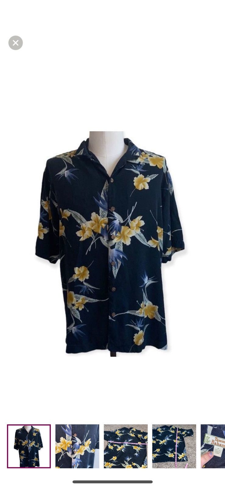 Tommy Bahama Tommy bahama medium vintage Hawaiian shirt Size US M / EU 48-50 / 2 - 1 Thumbnail