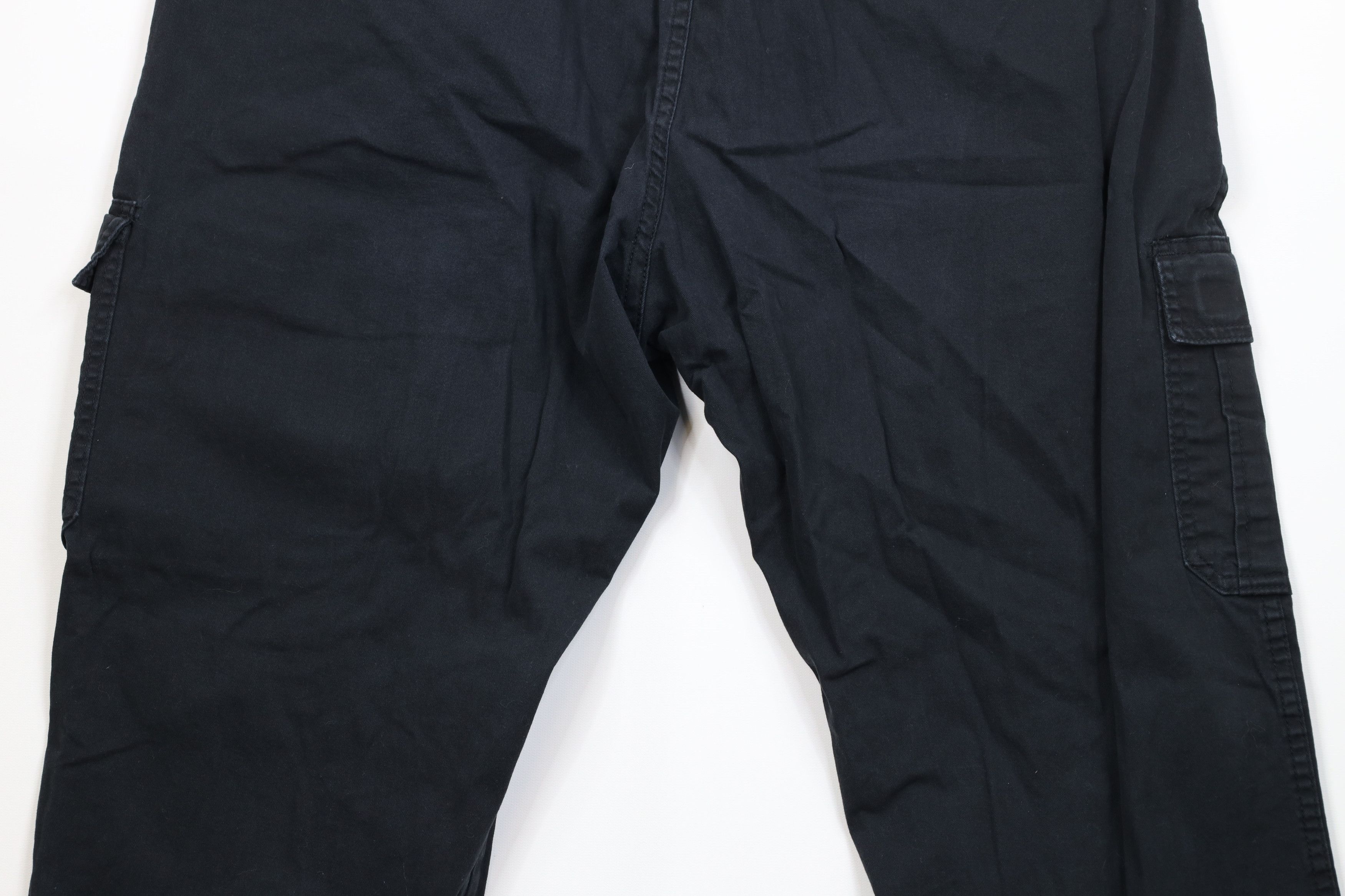 Wrangler Vintage Y2K Wrangler Relaxed Wide Leg Cargo Pants Black Size US 40 / EU 56 - 11 Thumbnail