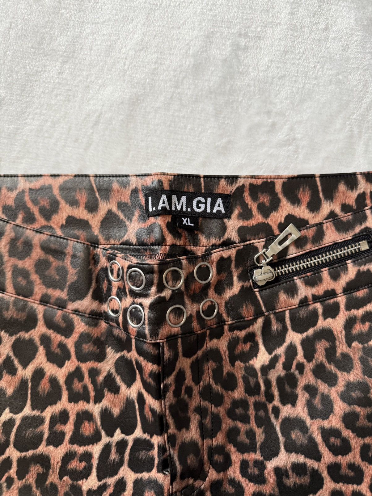 Other I.AM.GIA Women’s Leopard Trousers (XL) Size 35" - 3 Thumbnail