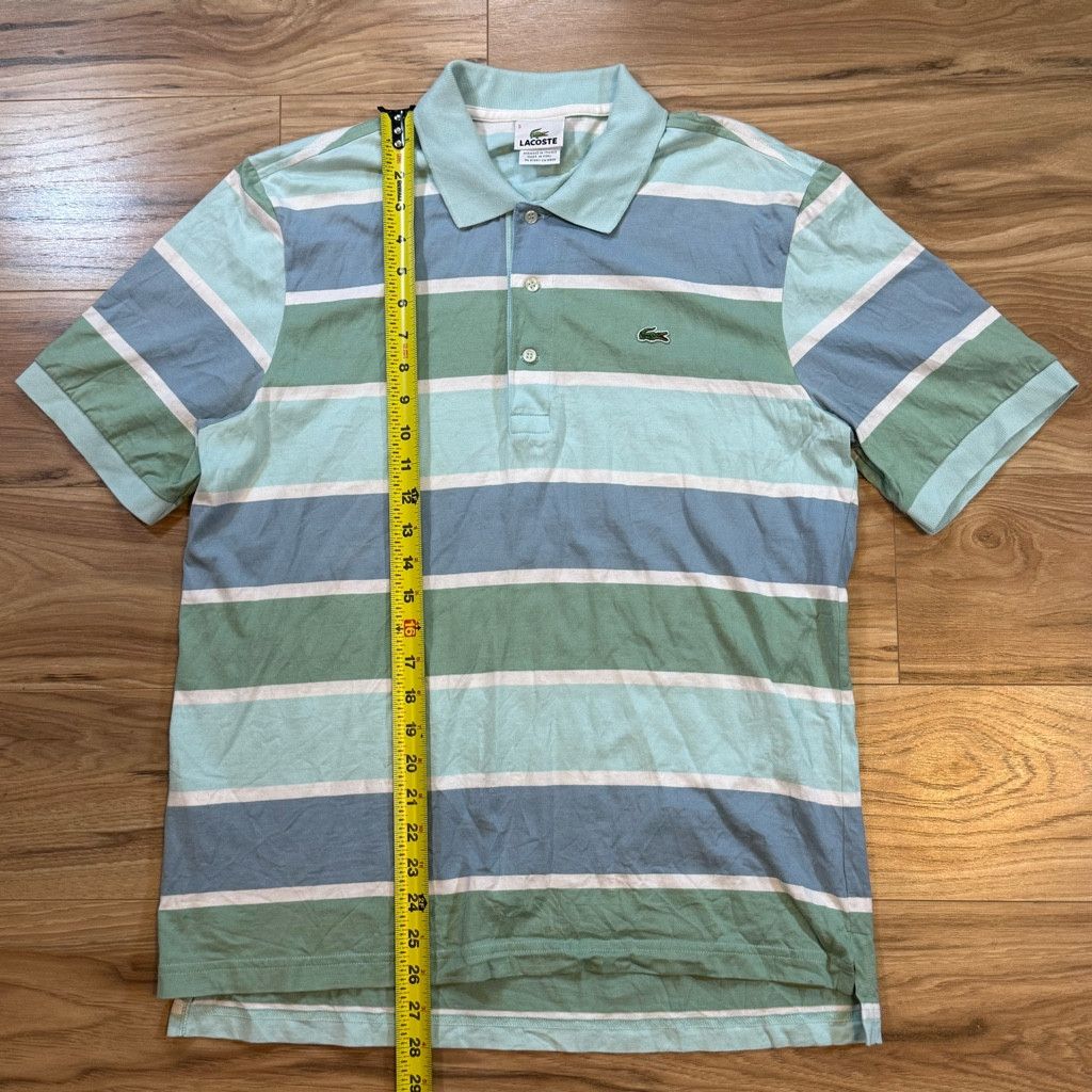 Lacoste Lacoste Men’s Striped Polo Shirt Size 5 Large Size US L / EU 52-54 / 3 - 5 Thumbnail