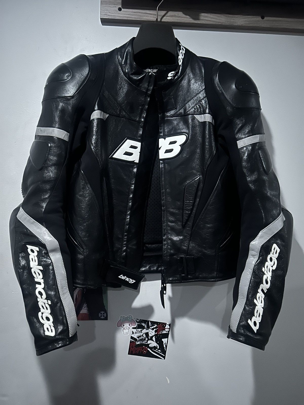 Balenciaga Balenciaga Moto Jacket FW20 Size US M / EU 48-50 / 2 - 13 Thumbnail